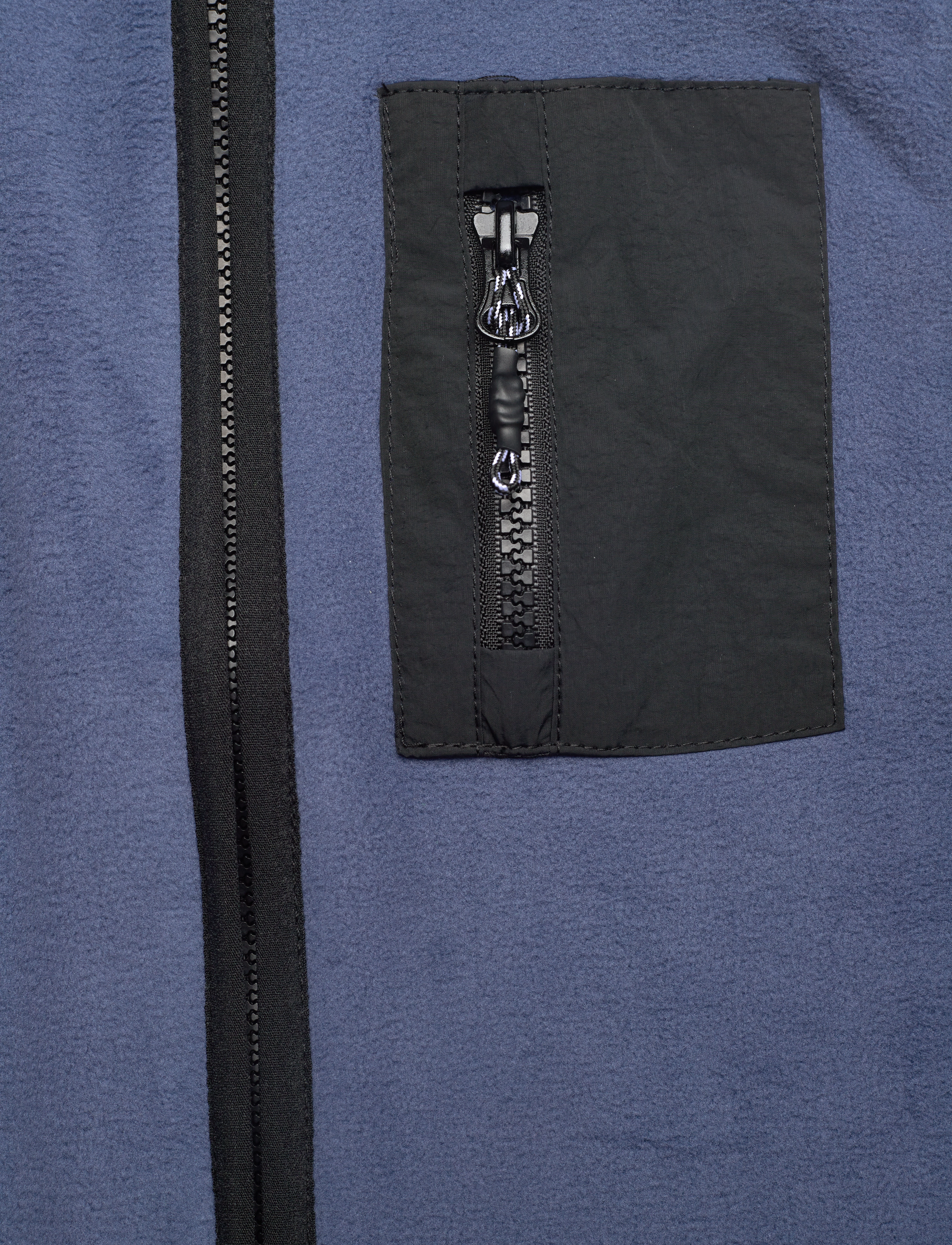 Color Kids - Fleece Waistcoat - vintage indigo - 3