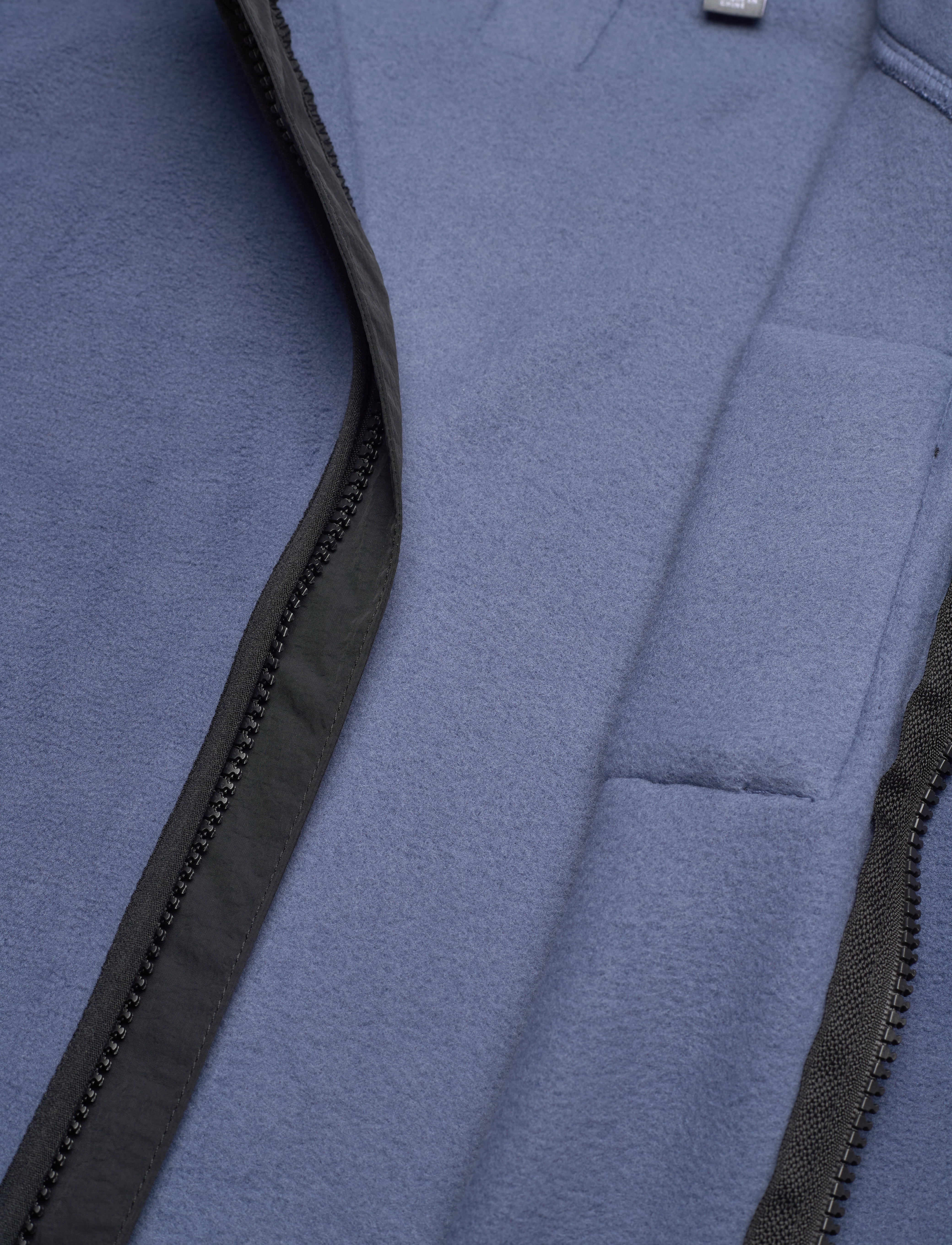 Color Kids - Fleece Waistcoat - vintage indigo - 4