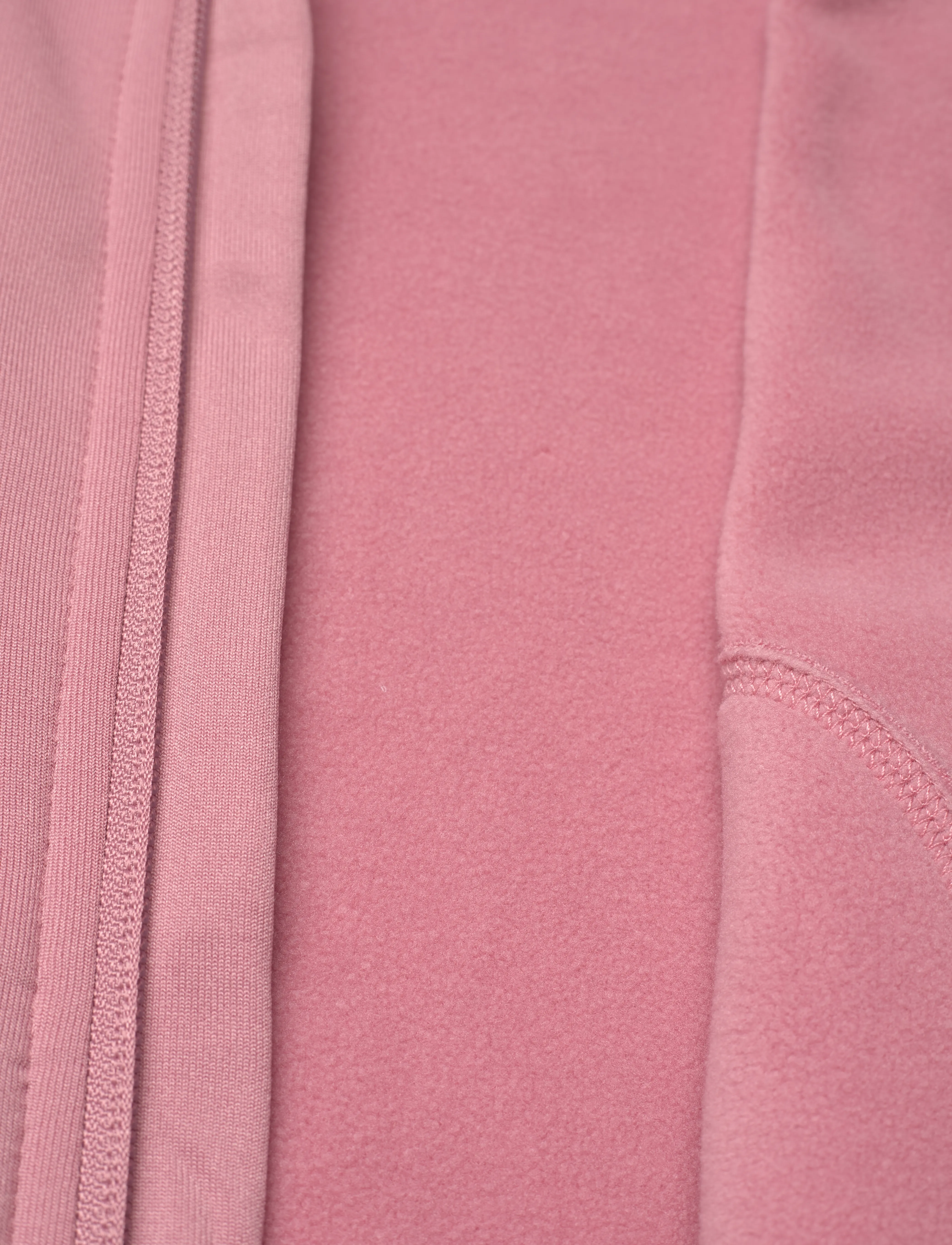 Color Kids - Fleece Jacket, Brushed inside - foxglove - 4