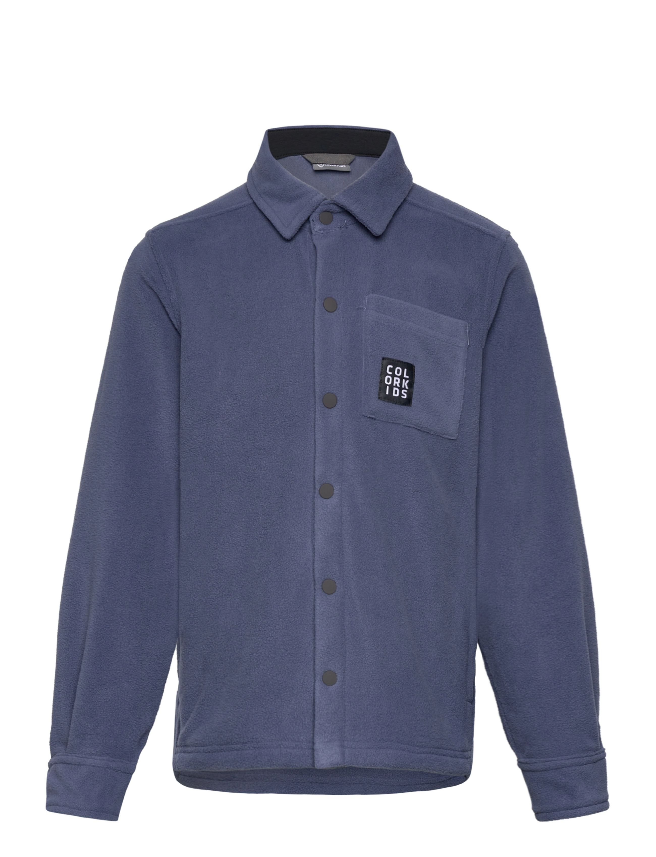 Color Kids - Fleece Shirt - vintage indigo - 0