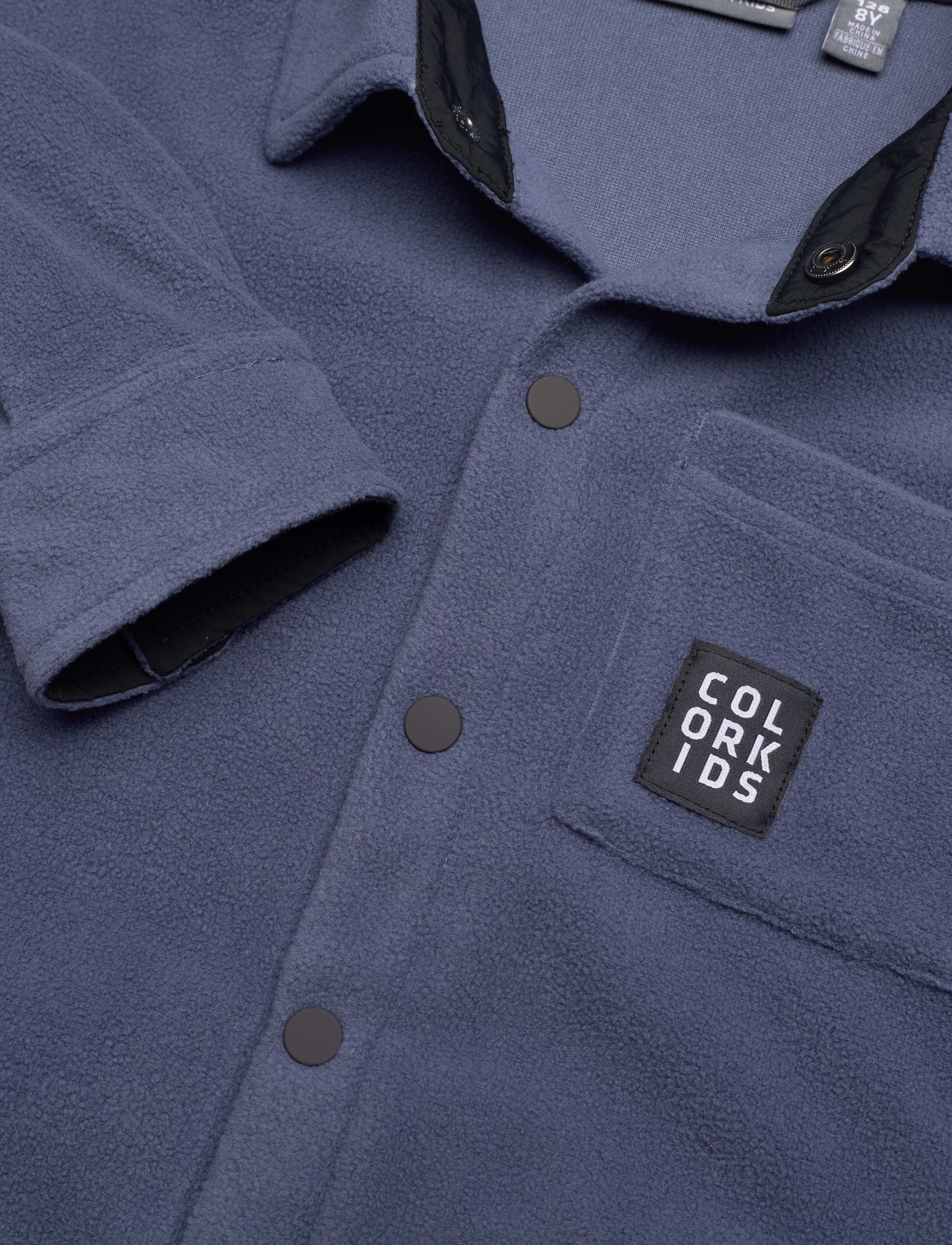 Color Kids - Fleece Shirt - vintage indigo - 2