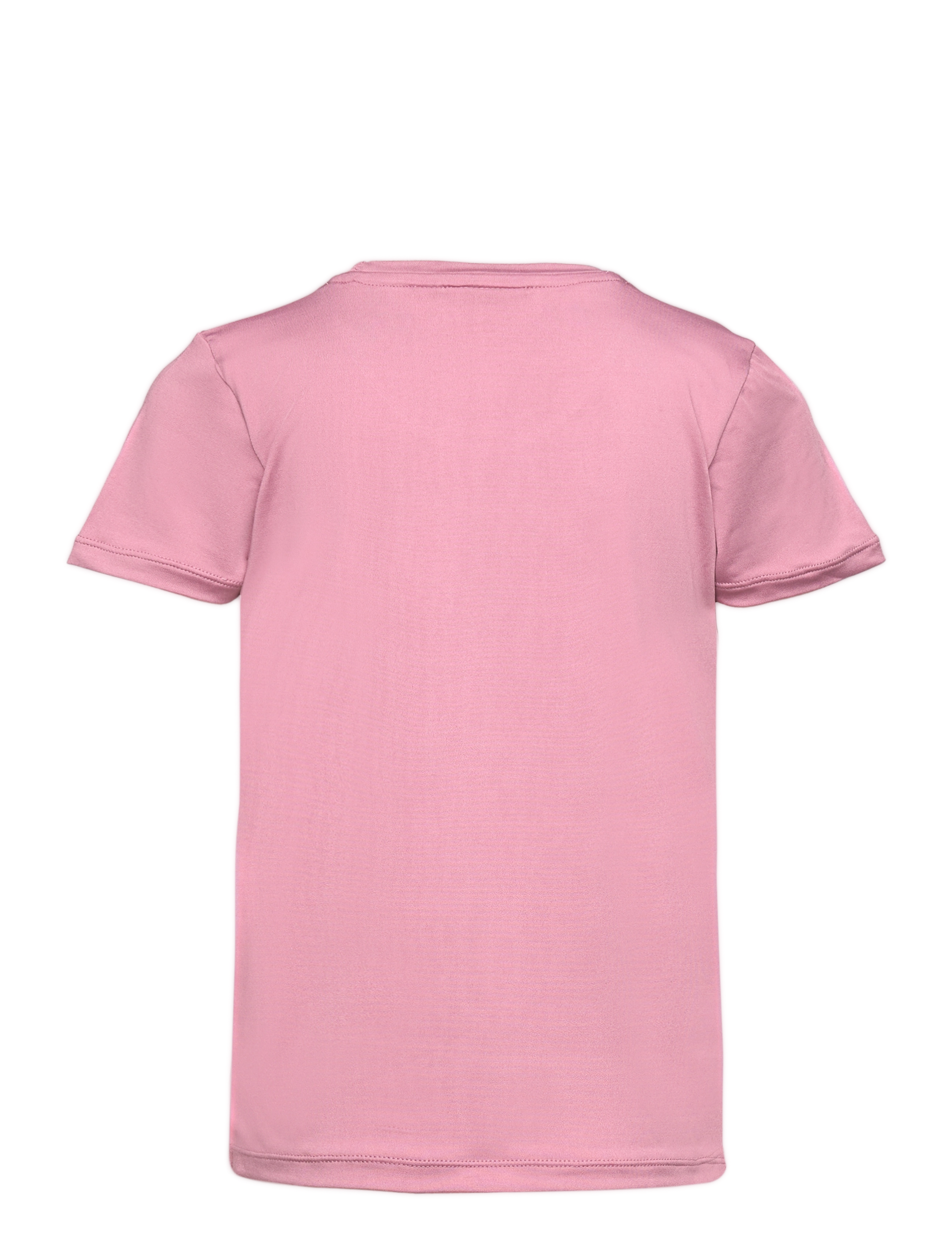 Color Kids - T-shirt W. Print -S/S, Girl - foxglove - 1