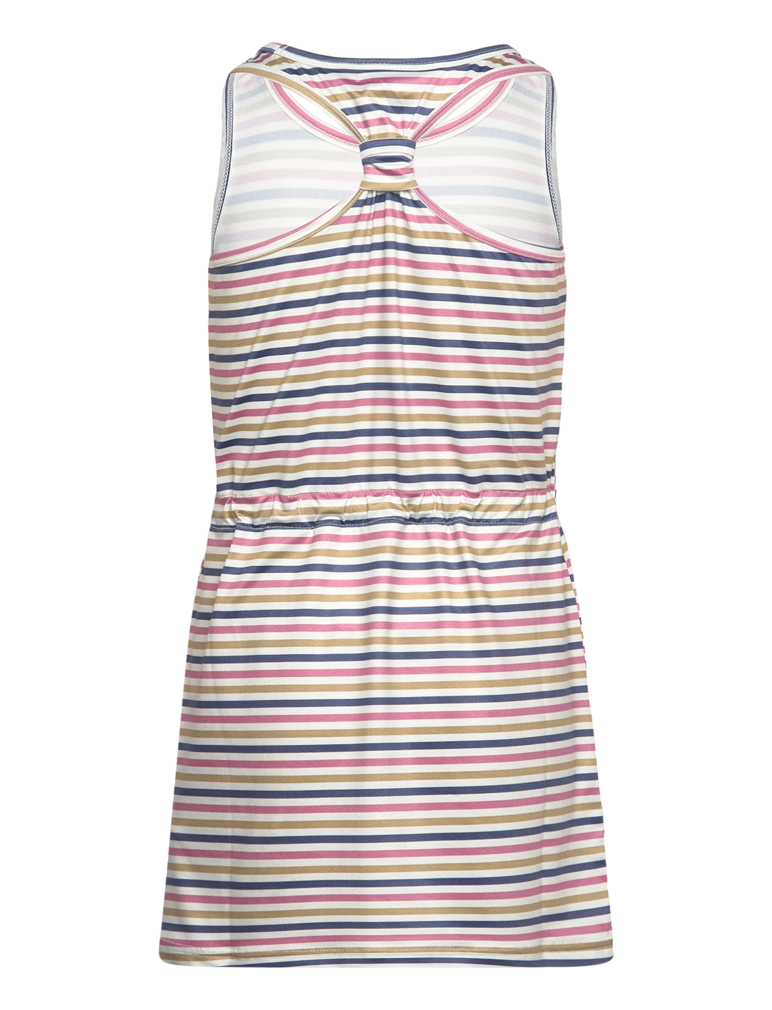 Color Kids - Dress W. Print - AOP - vintage indigo - 1