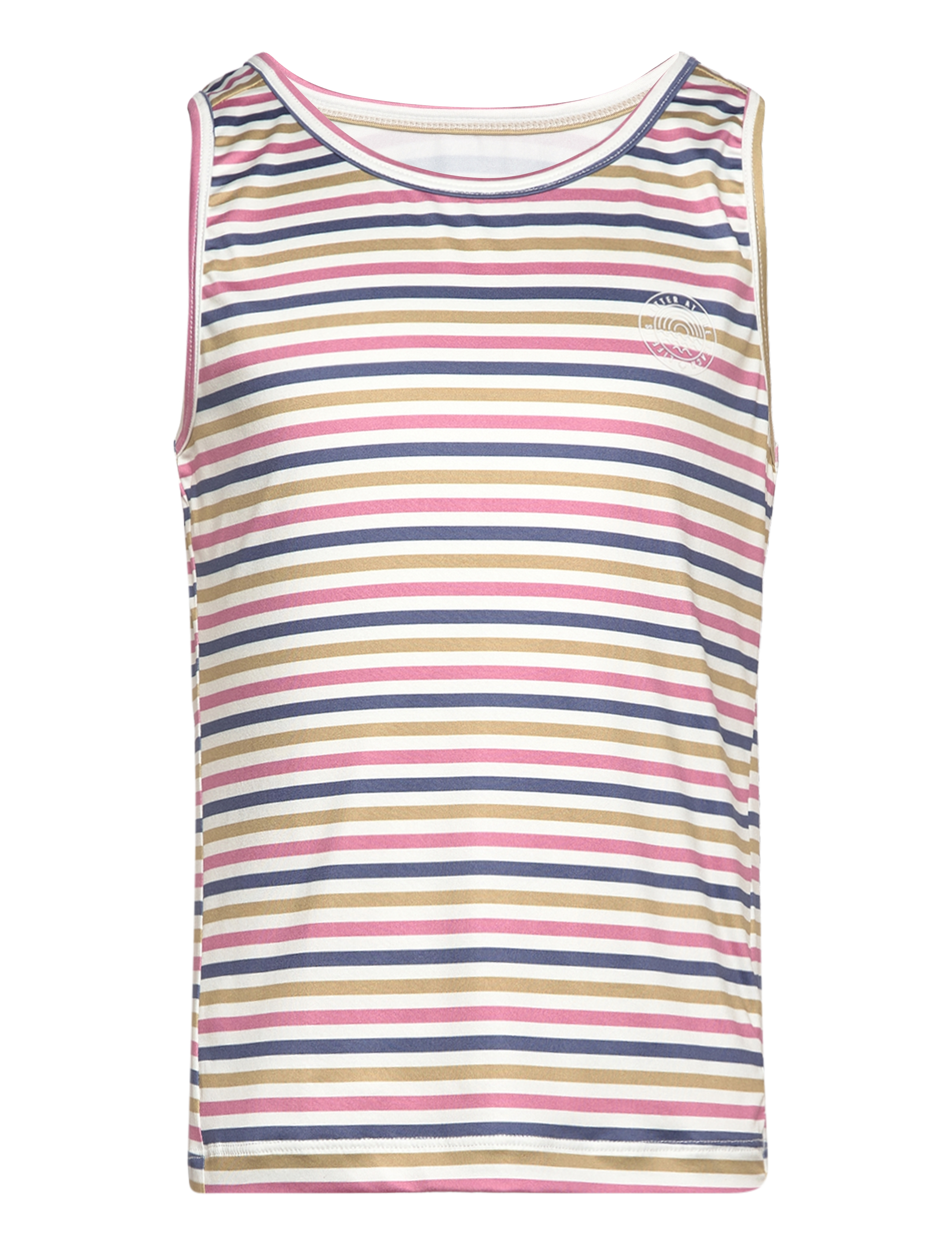 Color Kids - Sport Top - Striped AOP - vintage indigo - 0