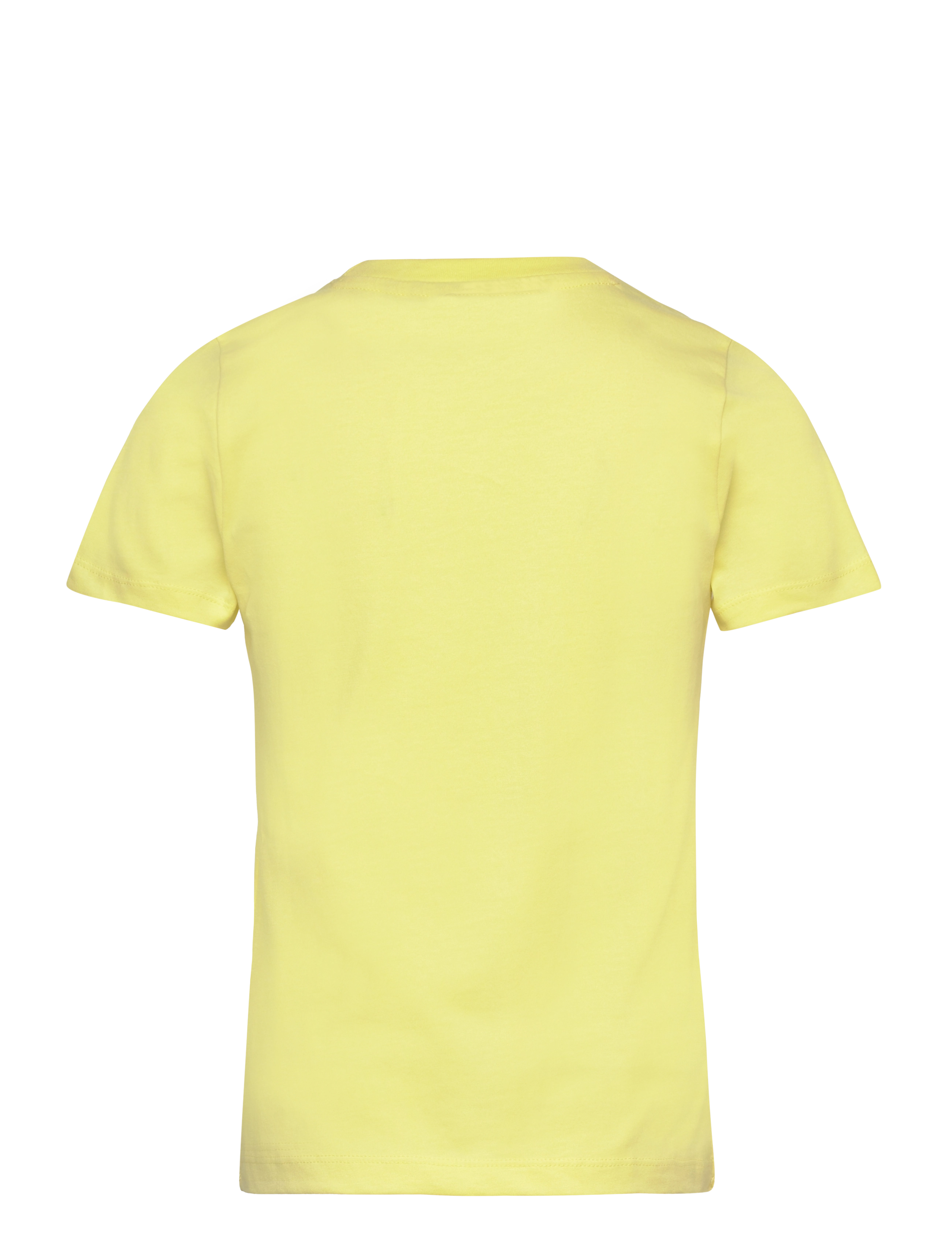 Color Kids - T-shirt W. Print -S/S, Cotton - limelight - 1