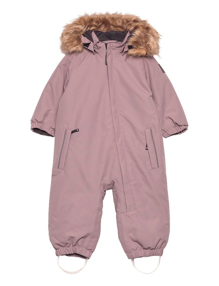 Color Kids - Coverall W. Fake Fur - snowsuit - antler - 0