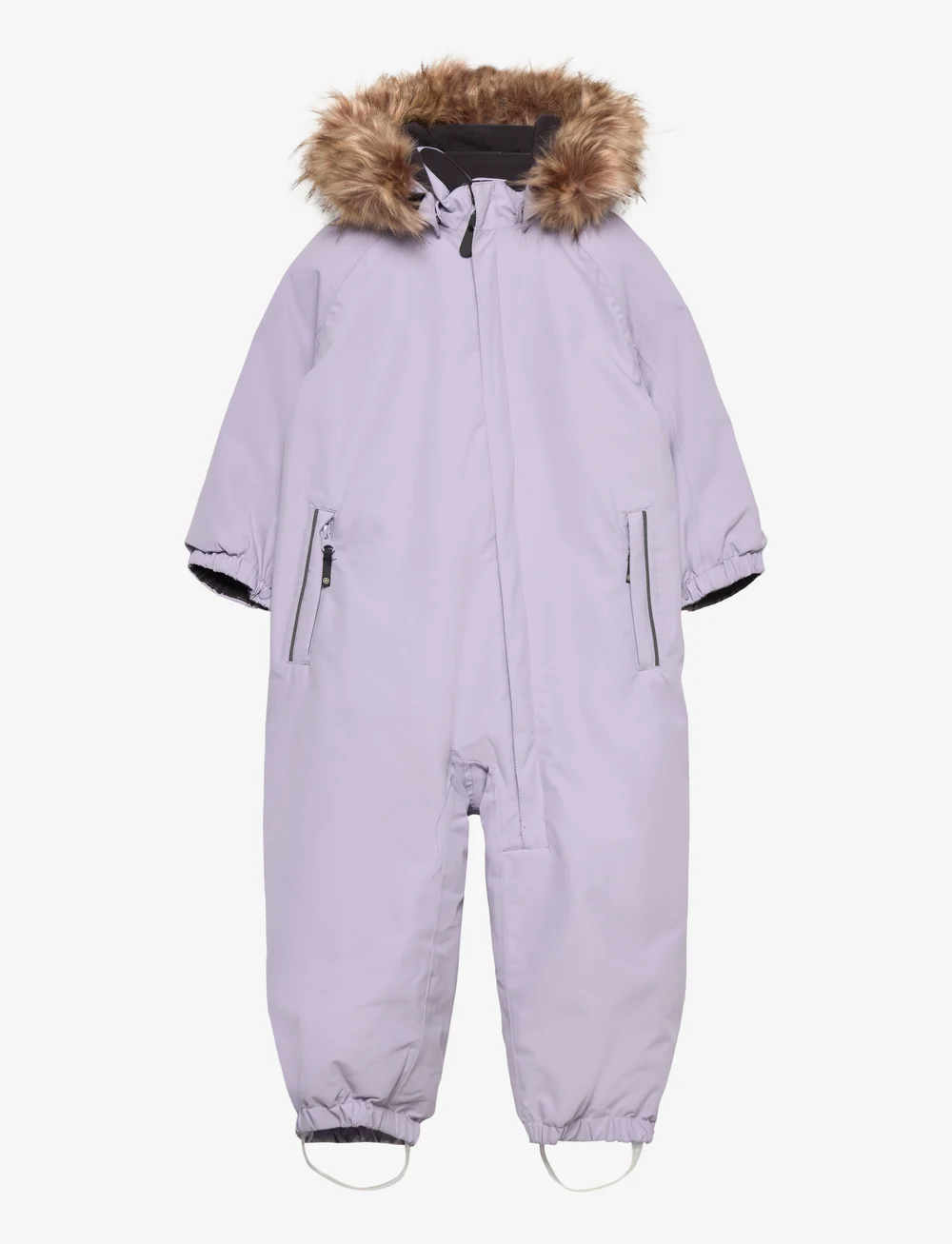 Color Kids - Coverall W. Fake Fur - Õueriided - languid lavender - 0