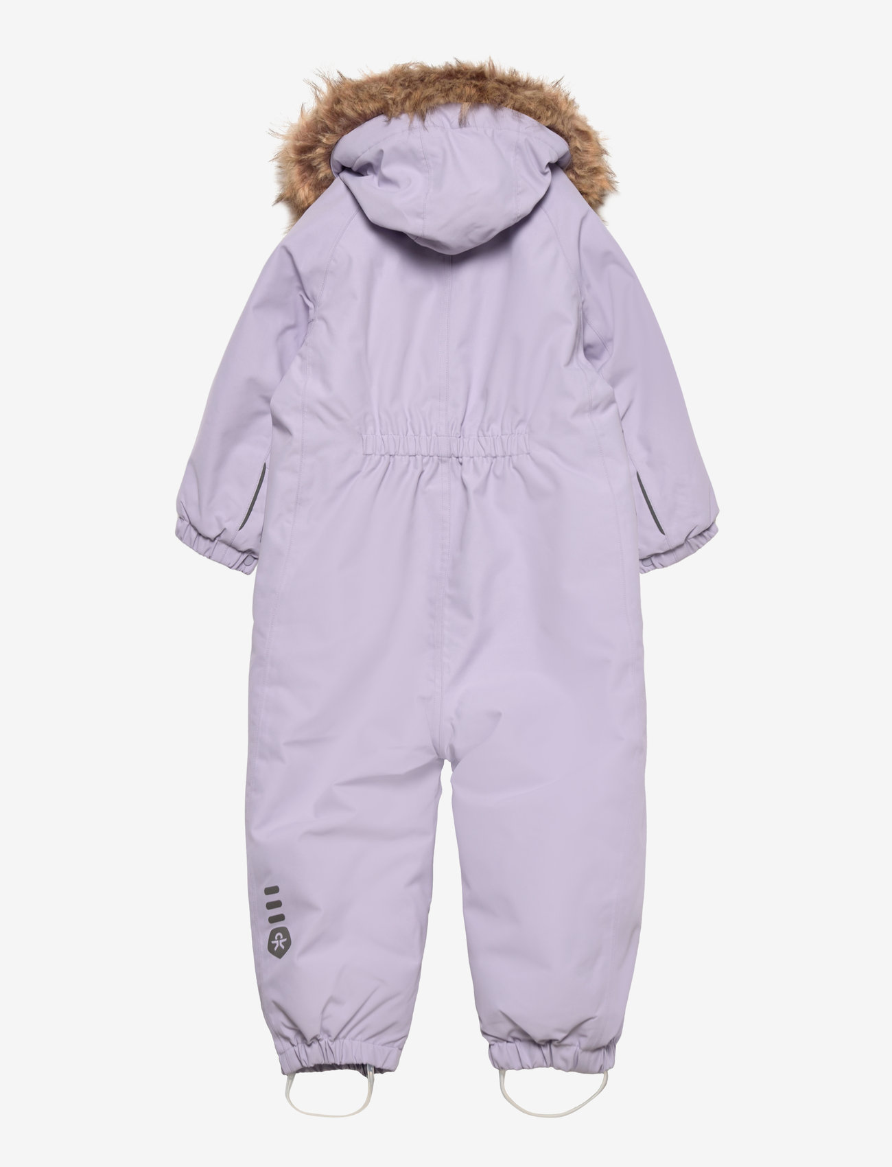 Color Kids - Coverall W. Fake Fur - shop efter alder - languid lavender - 1