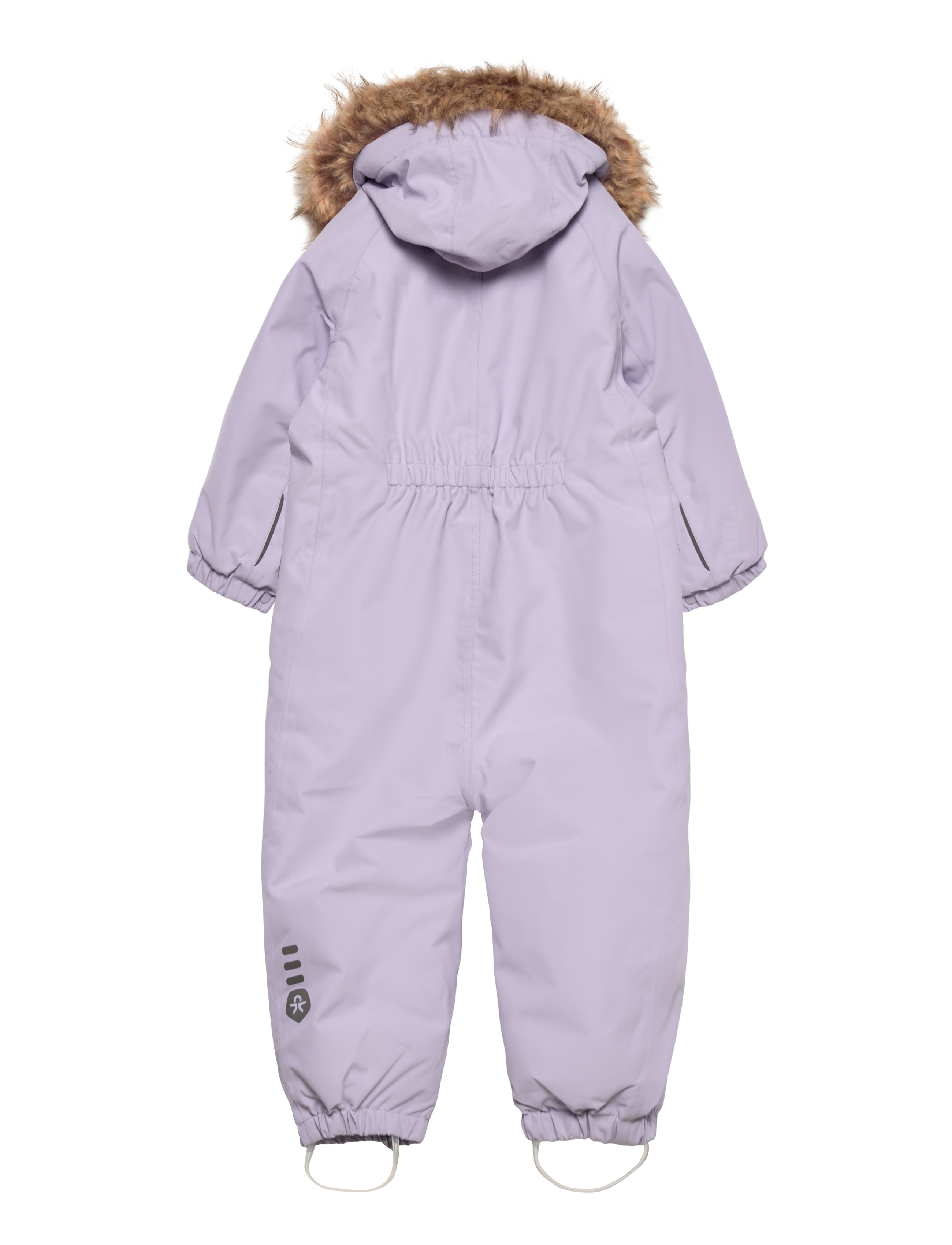Color Kids - Coverall W. Fake Fur - shop efter alder - languid lavender - 1