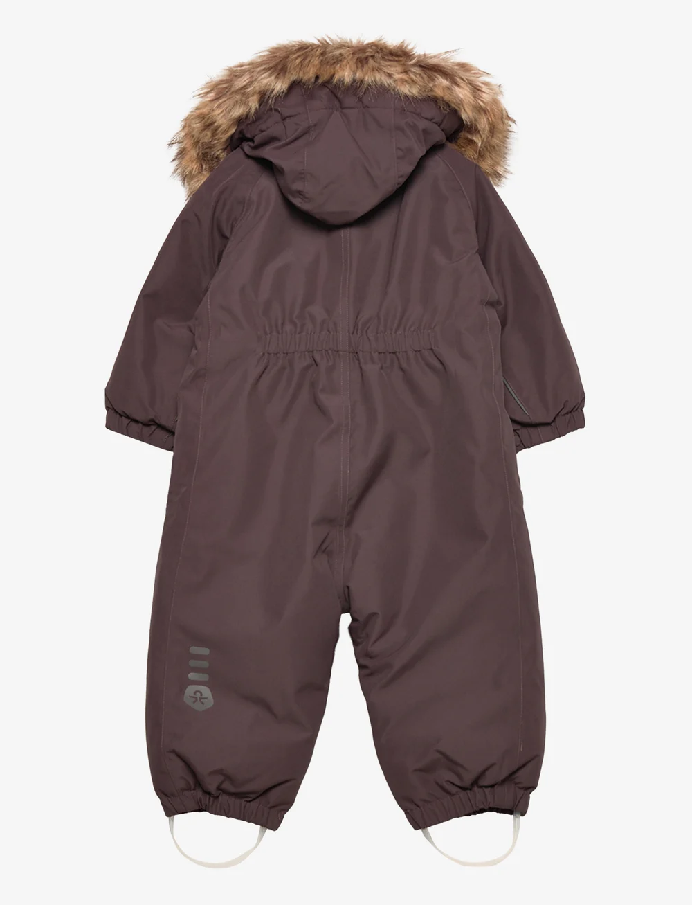 Color Kids - Coverall W. Fake Fur - snowsuit - raisin - 1