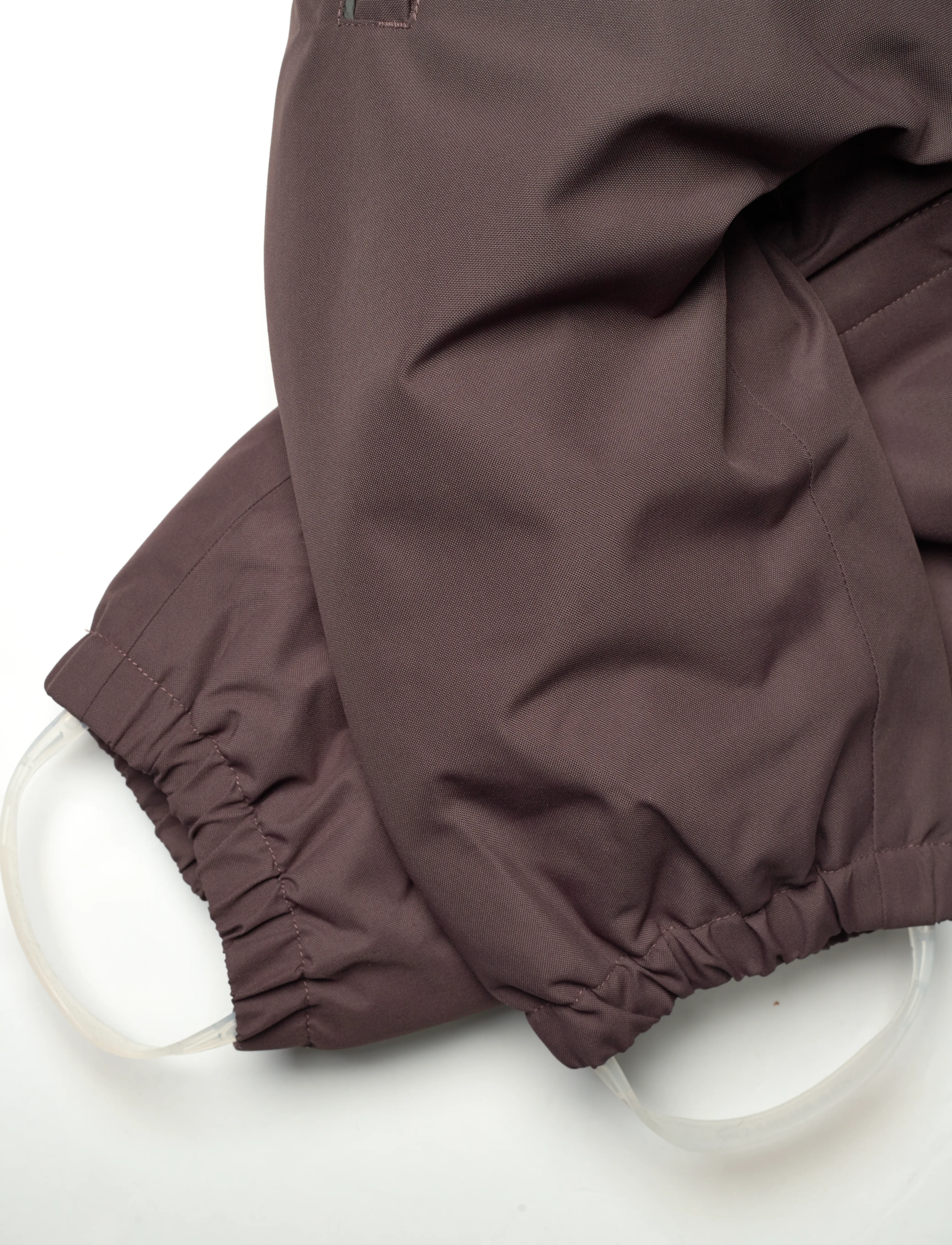 Color Kids - Coverall W. Fake Fur - raisin - 5