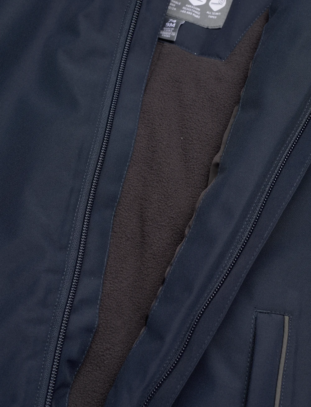 Color Kids - Coverall W. Fake Fur - overaller - total eclipse - 4