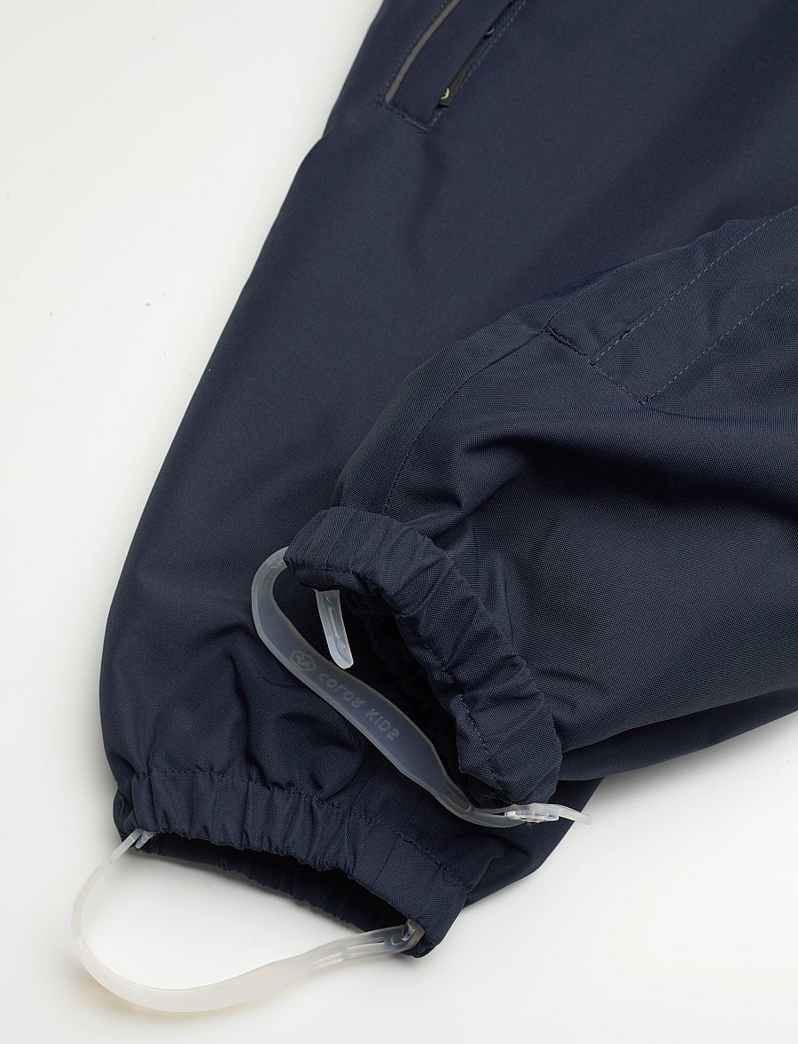 Color Kids - Coverall W. Fake Fur - vinteroveraller - total eclipse - 5