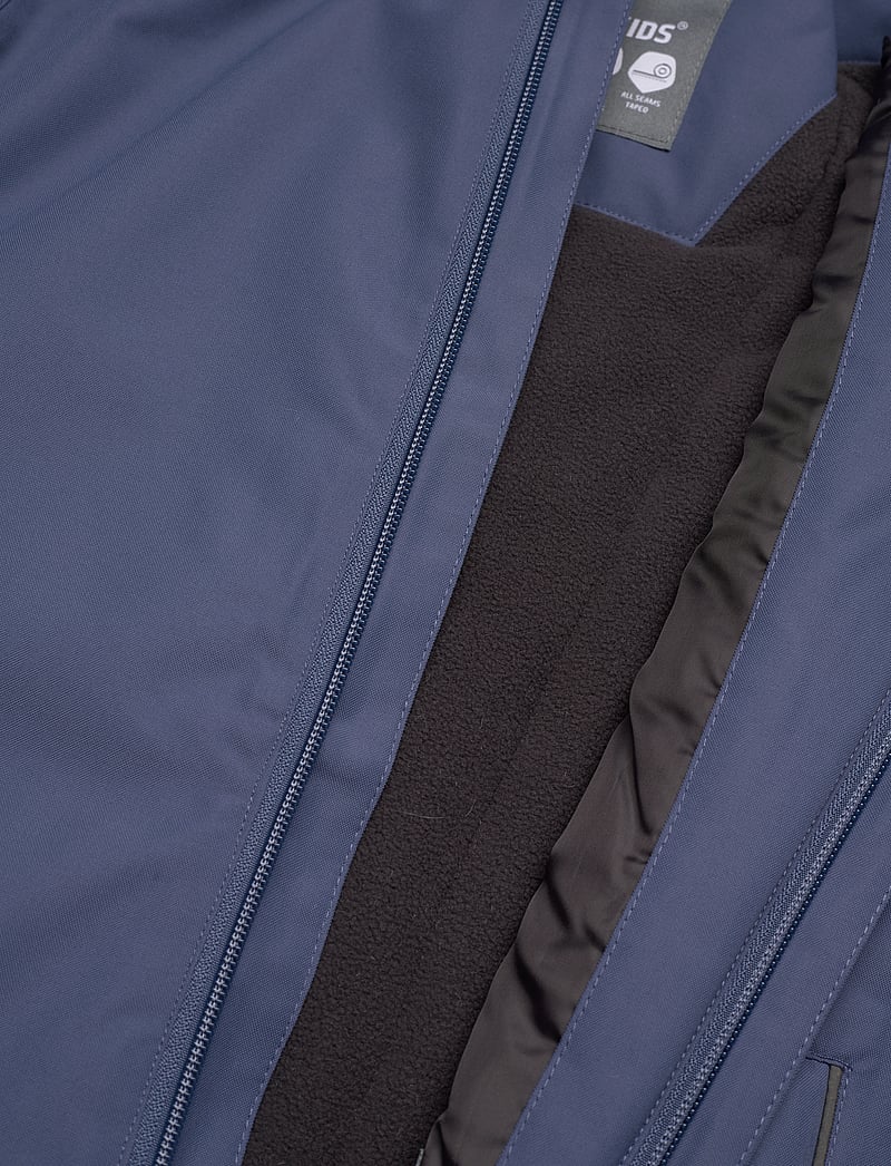 Color Kids - Coverall W. Fake Fur - vinteroveraller - vintage indigo - 4