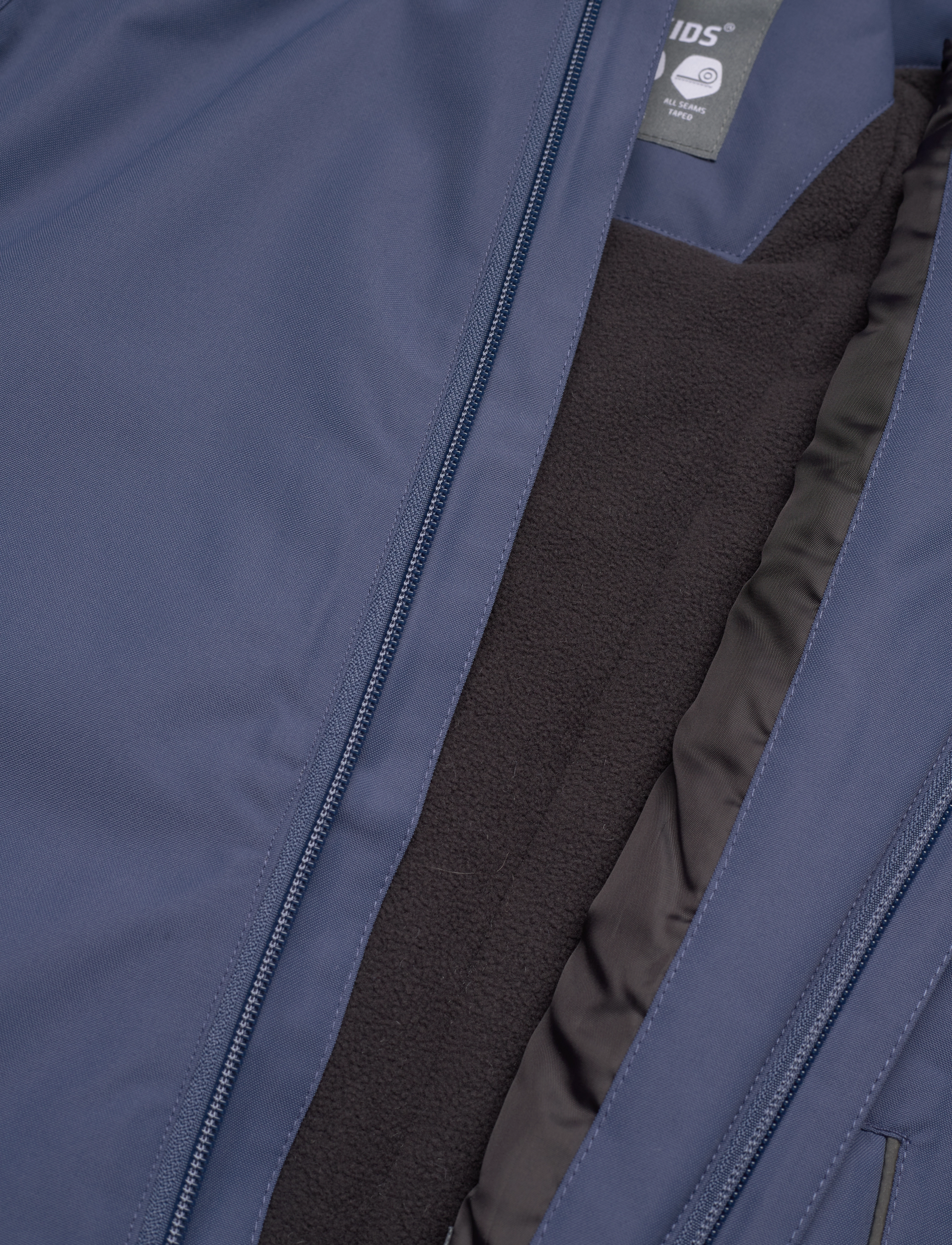 Color Kids - Coverall W. Fake Fur - vinteroveraller - vintage indigo - 4
