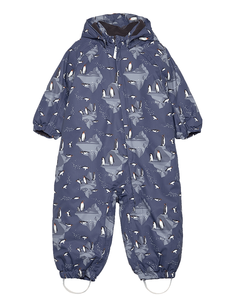 Color Kids - Coverall - AOP - vinteroveraller - vintage indigo - 0