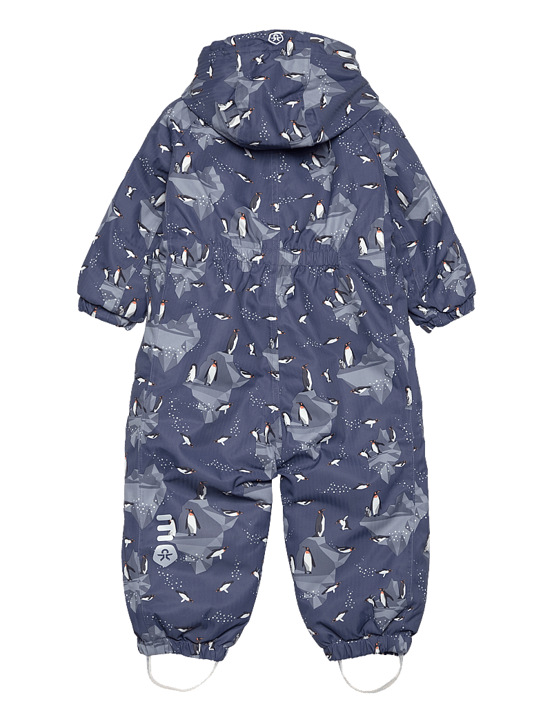Color Kids - Coverall - AOP - vinteroveraller - vintage indigo - 1