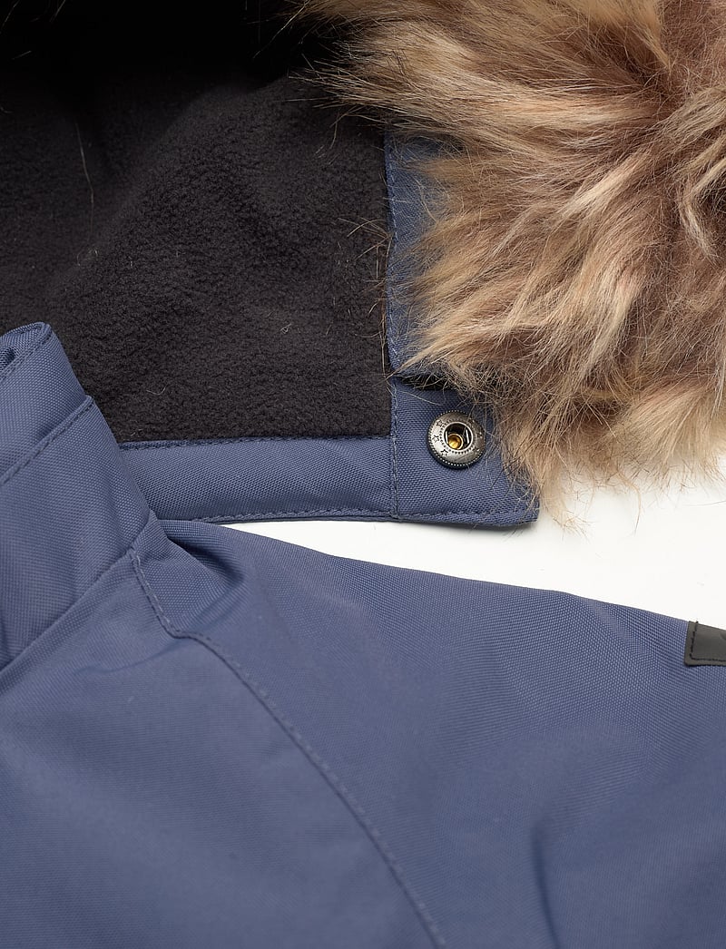 Color Kids - Parka W. Fake Fur - jakas ar siltu oderi - vintage indigo - 3