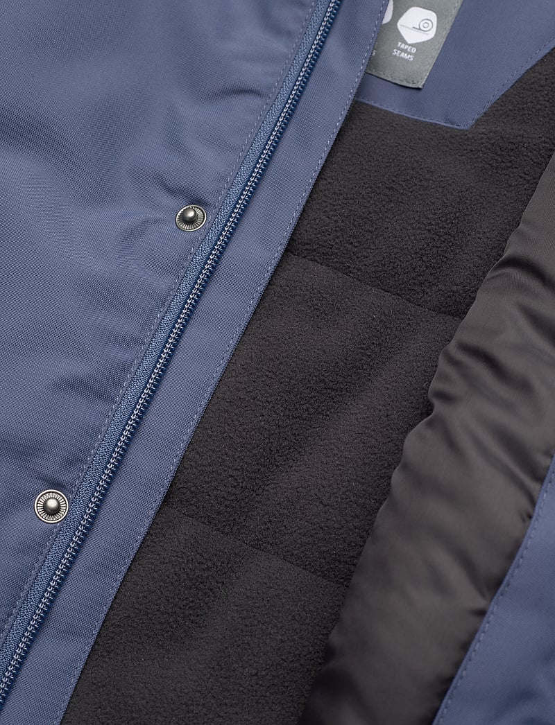 Color Kids - Parka W. Fake Fur - jakas ar siltu oderi - vintage indigo - 4