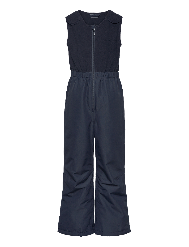 Color Kids - Pants W. Fleece Top - skibukser - total eclipse - 0