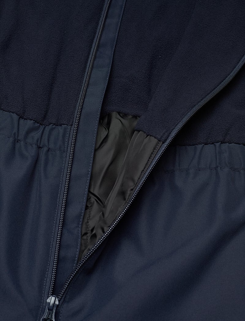 Color Kids - Pants W. Fleece Top - skibukser - total eclipse - 3