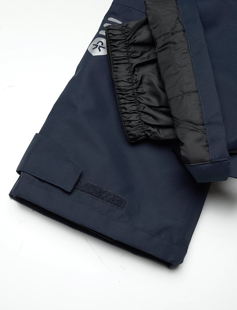 Color Kids - Pants W. Fleece Top - skibukser - total eclipse - 4