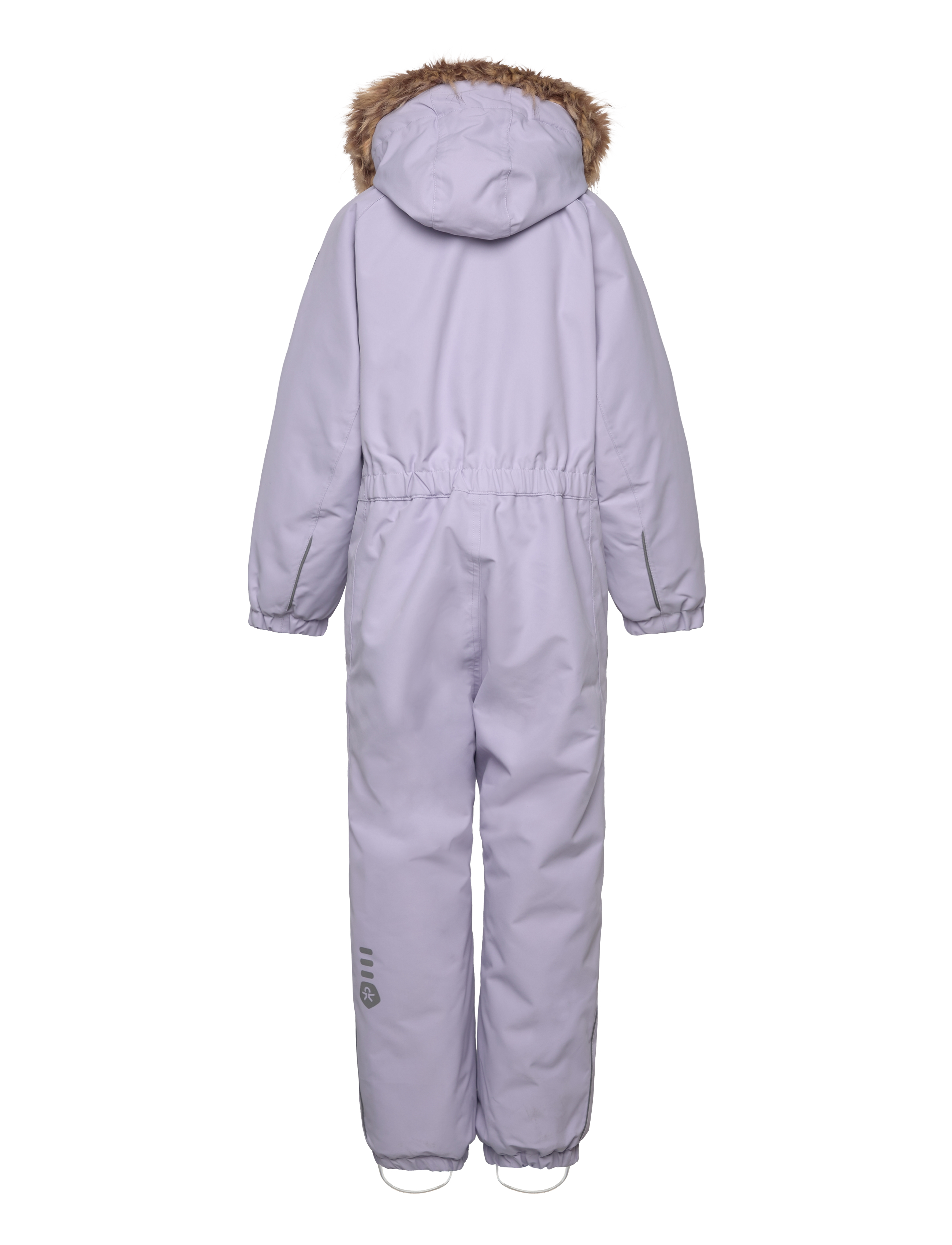 Color Kids - Coverall  W. Fake Fur - languid lavender - 1