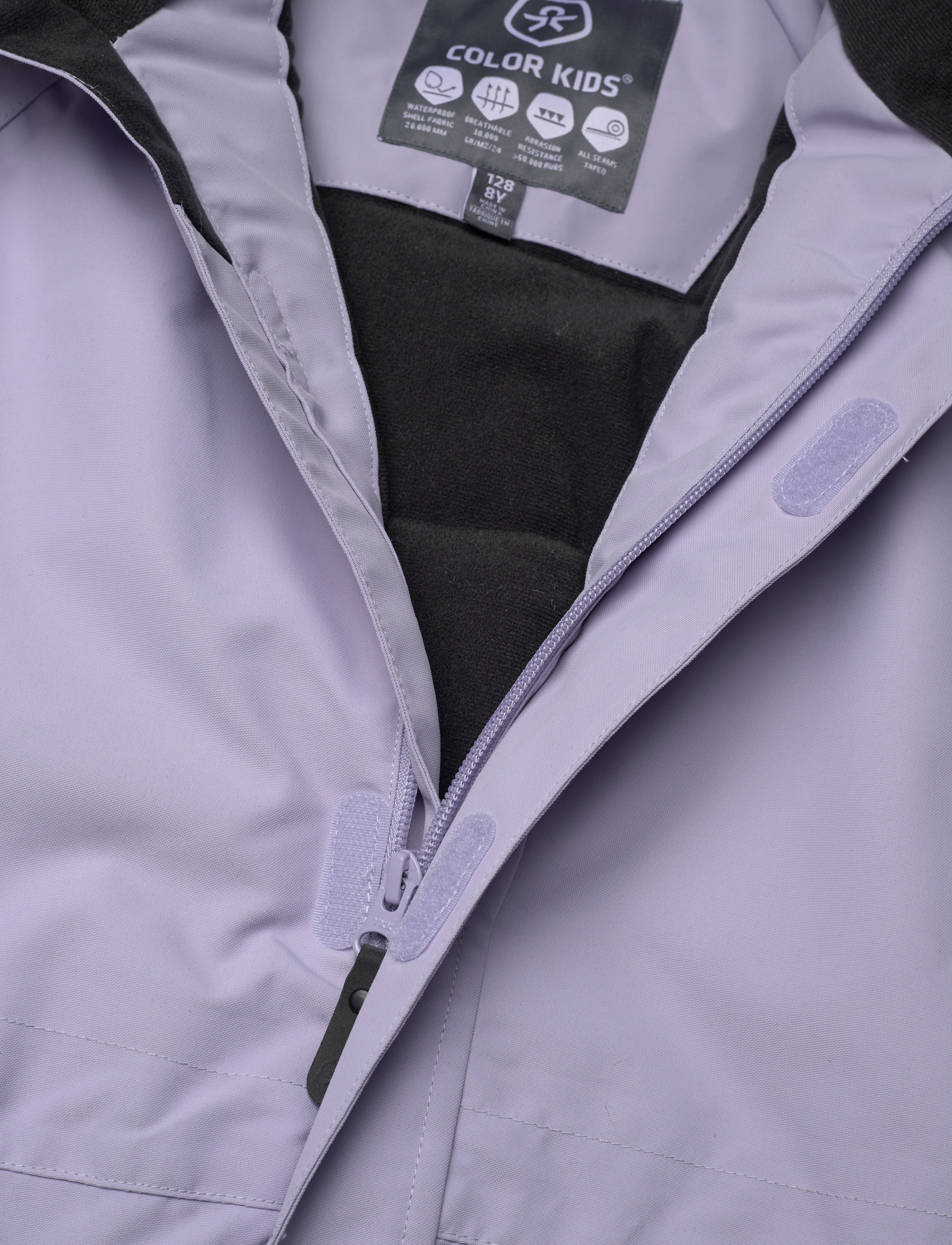 Color Kids - Coverall  W. Fake Fur - languid lavender - 2