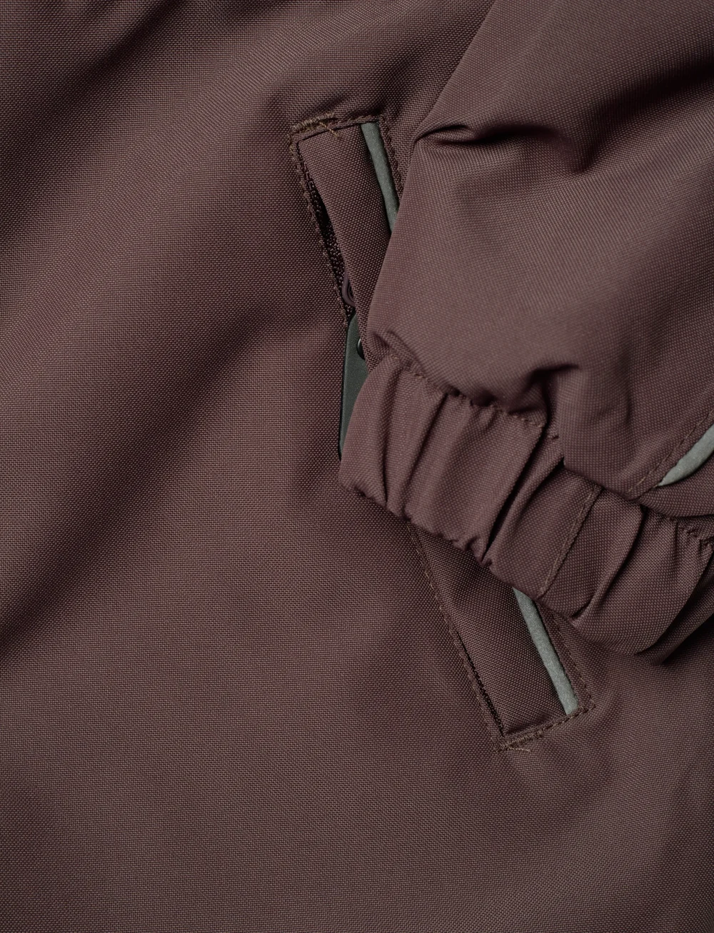 Color Kids - Coverall W. Fake Fur - Õueriided - raisin - 4