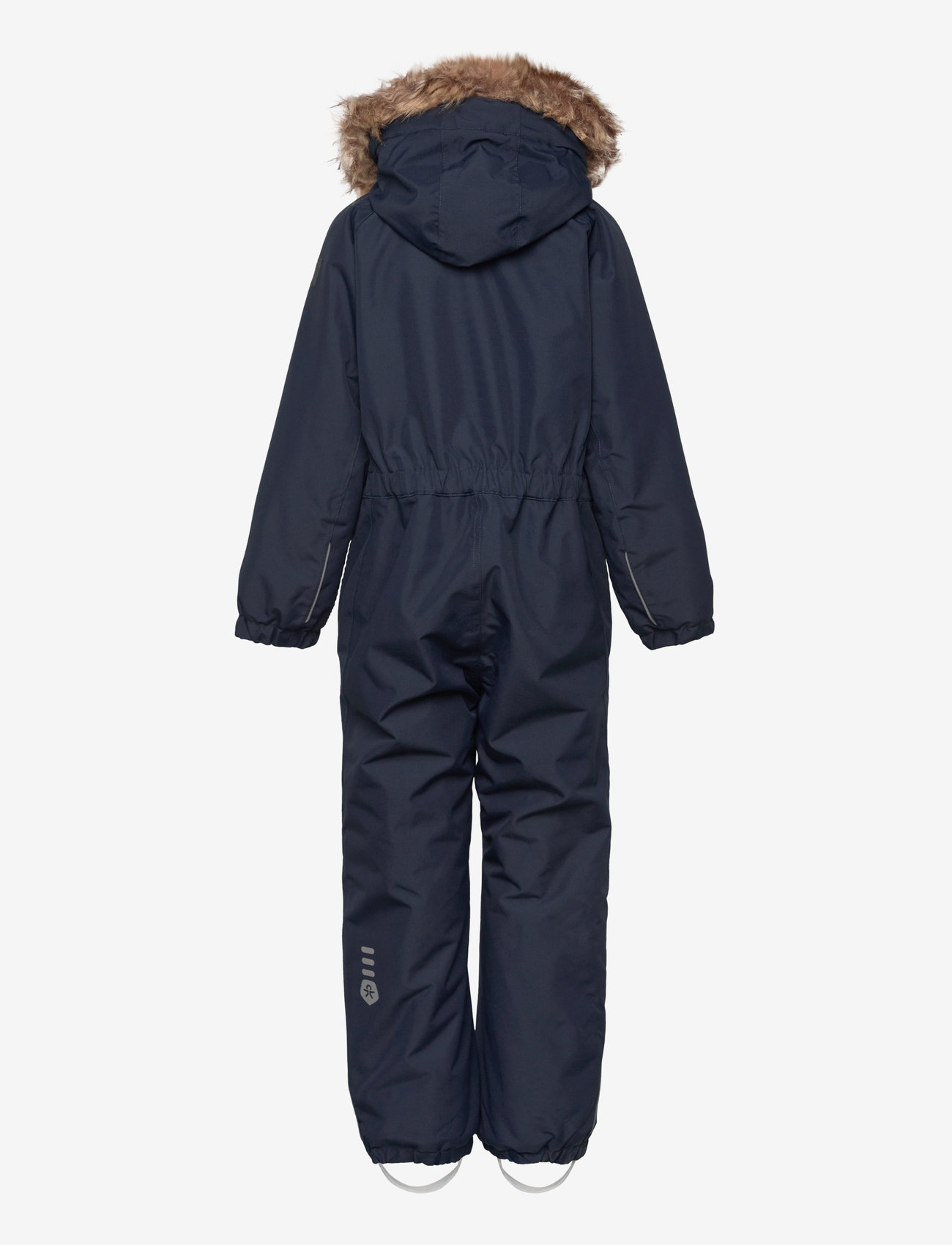 Color Kids - Coverall  W. Fake Fur - snowsuit - total eclipse - 1