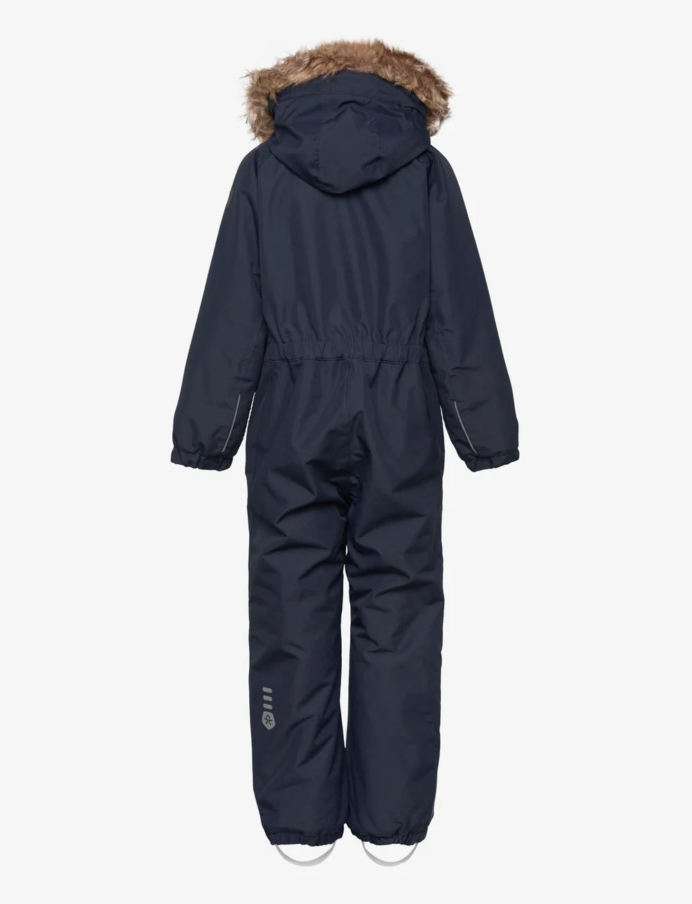 Color Kids - Coverall  W. Fake Fur - vinteroveraller - total eclipse - 1