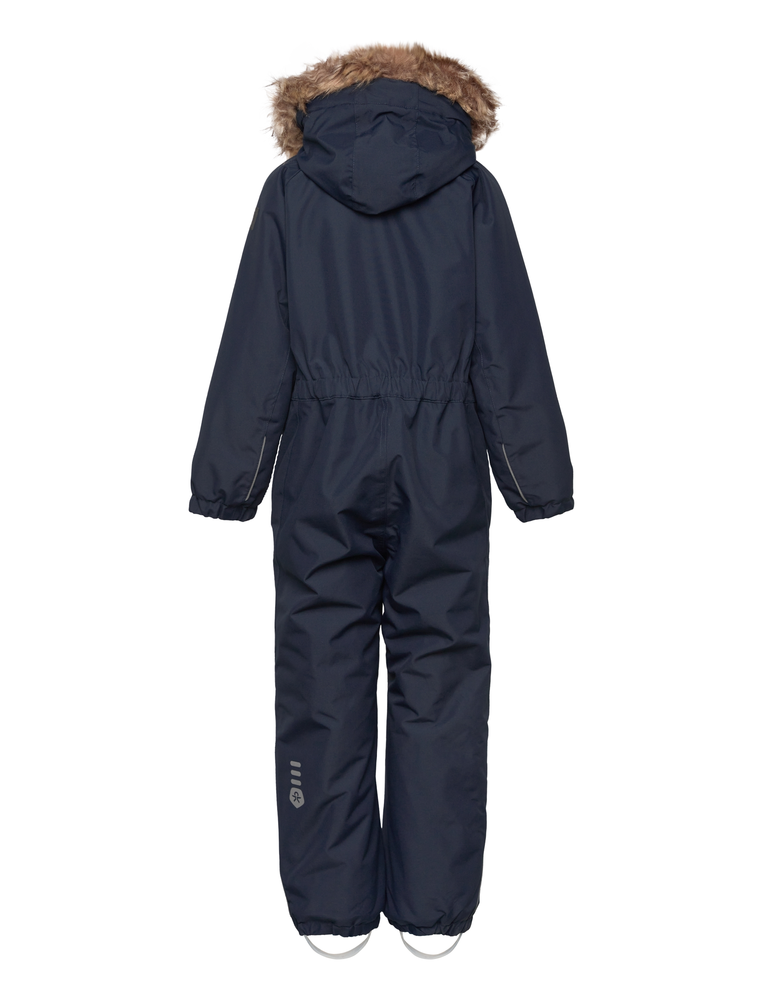 Color Kids - Coverall  W. Fake Fur - total eclipse - 1