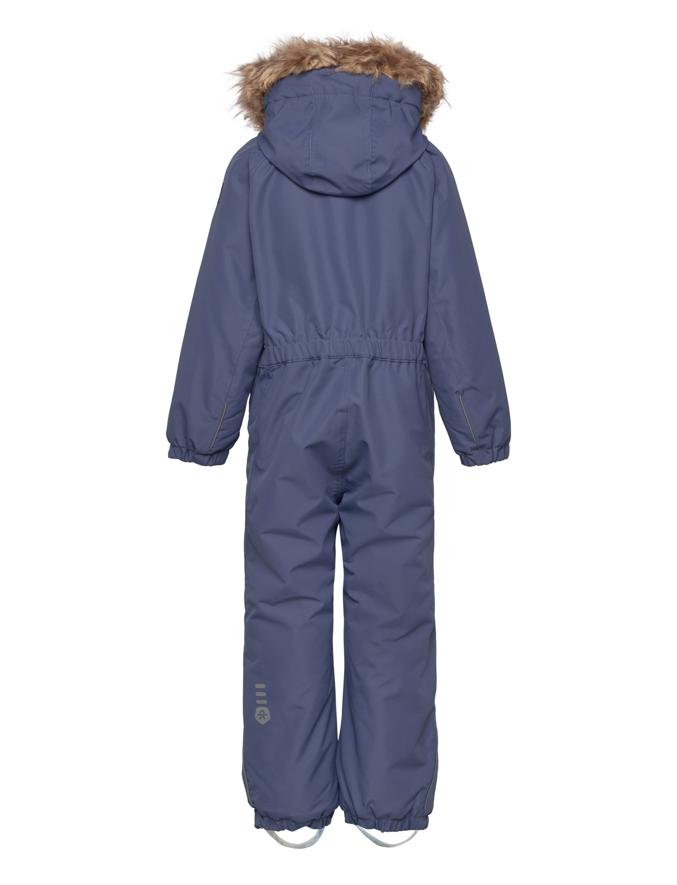 Color Kids - Coverall  W. Fake Fur - vintage indigo - 1