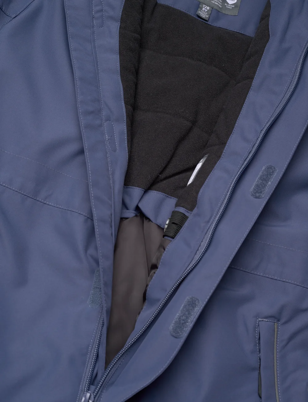 Color Kids - Coverall W. Fake Fur - outdoor - vintage indigo - 4