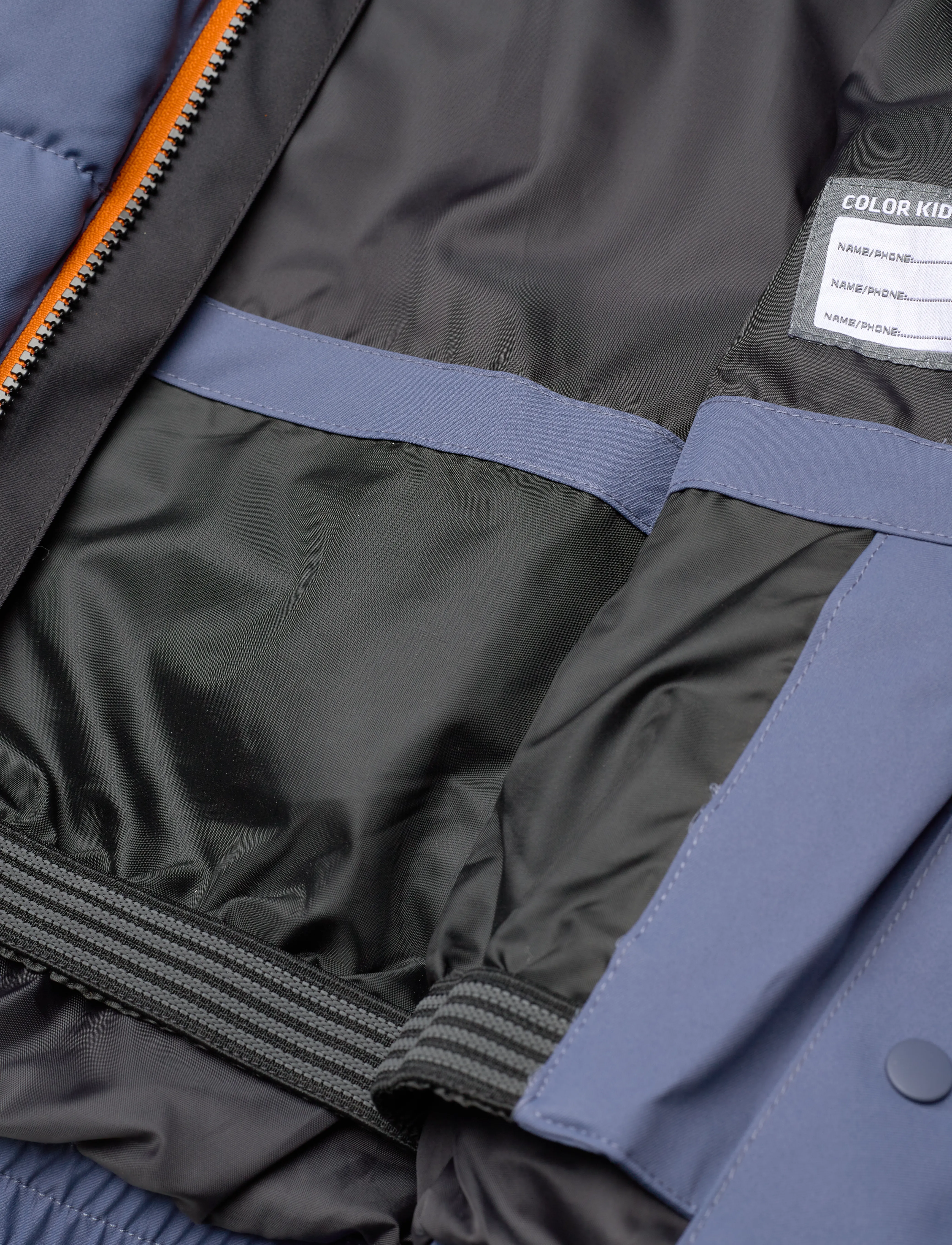 Color Kids - Jr. Ski Jacket - Quilt - vintage indigo - 4