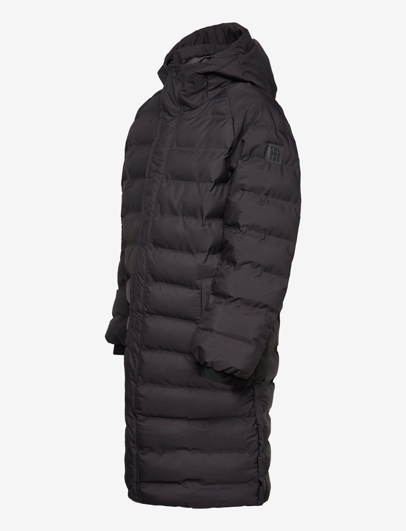 Color Kids - Jr. Jacket - Quilt - Long - dunjakker - phantom - 3