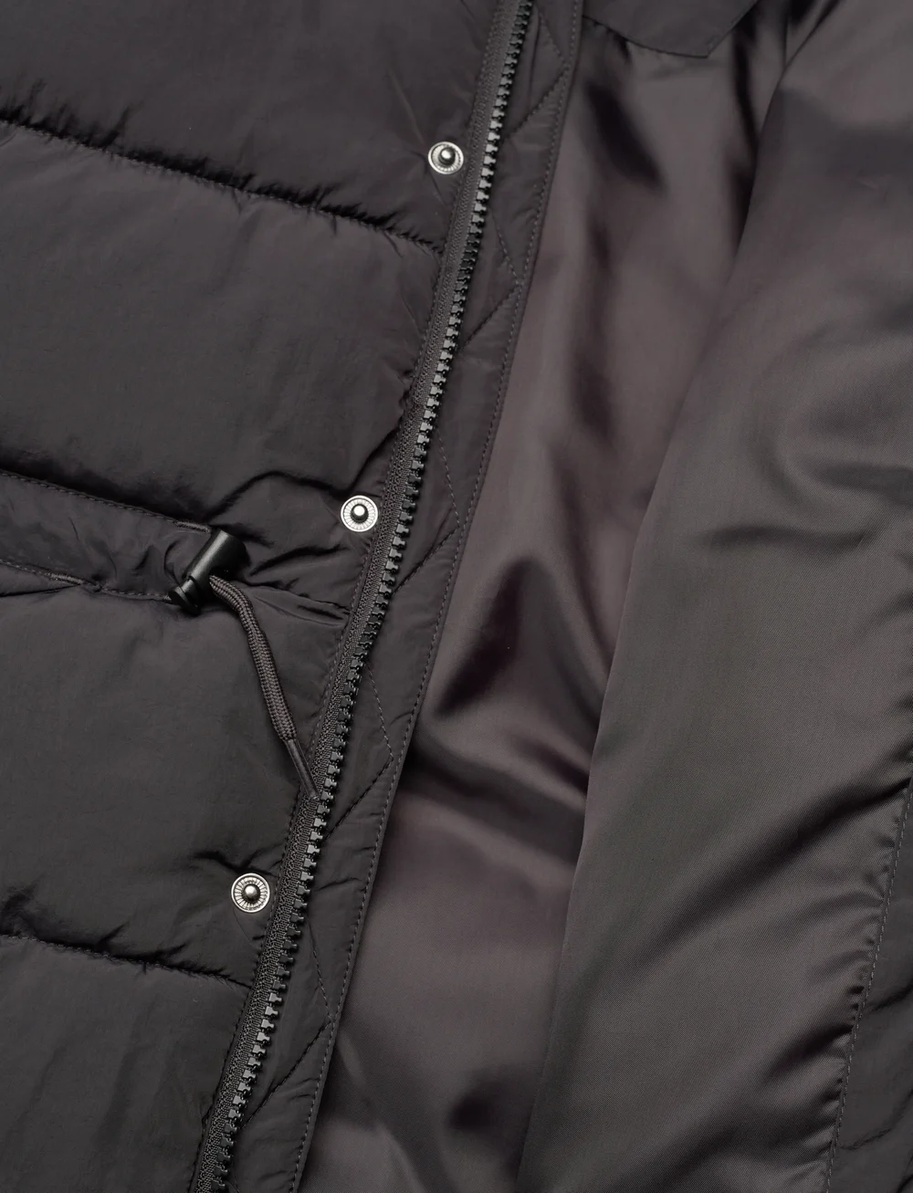 Color Kids - Girls Jr. Jacket - Quilt - Õueriided - phantom - 4