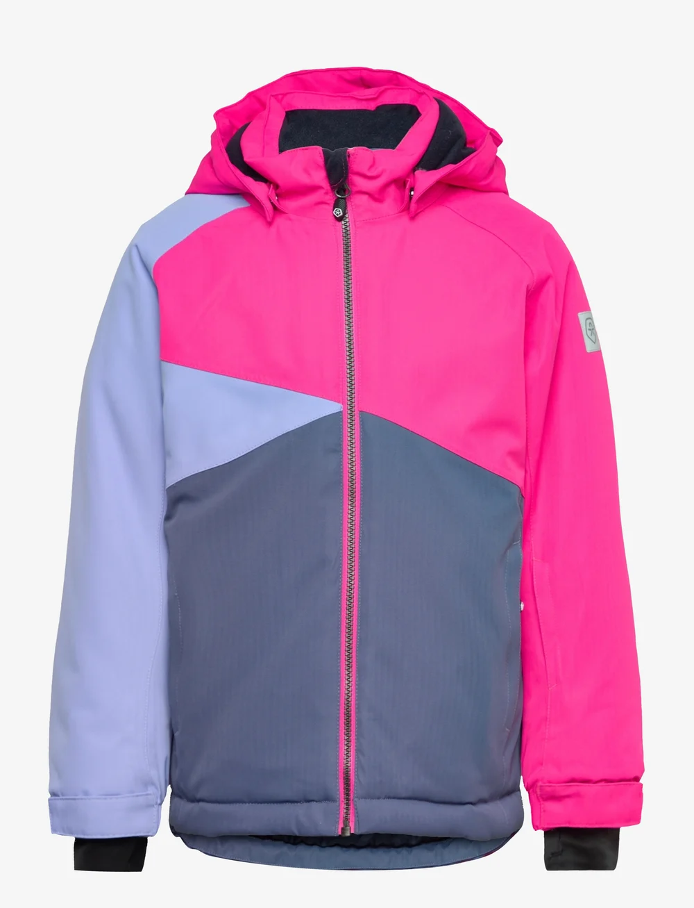 Color Kids - Ski Jacket - Colorblock - suusajoped - pink glo - 0