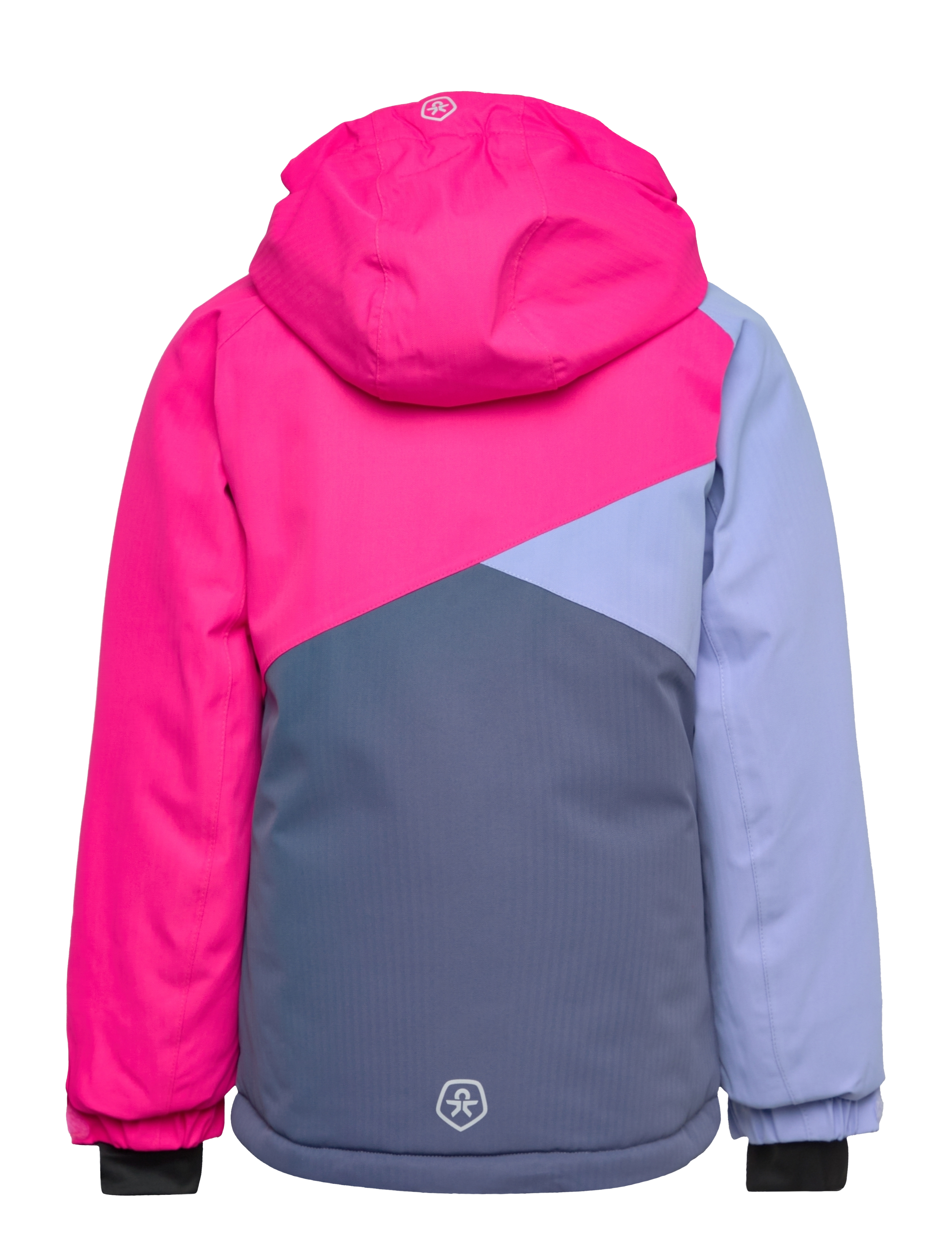 Color Kids - Ski Jacket - Colorblock - pink glo - 1