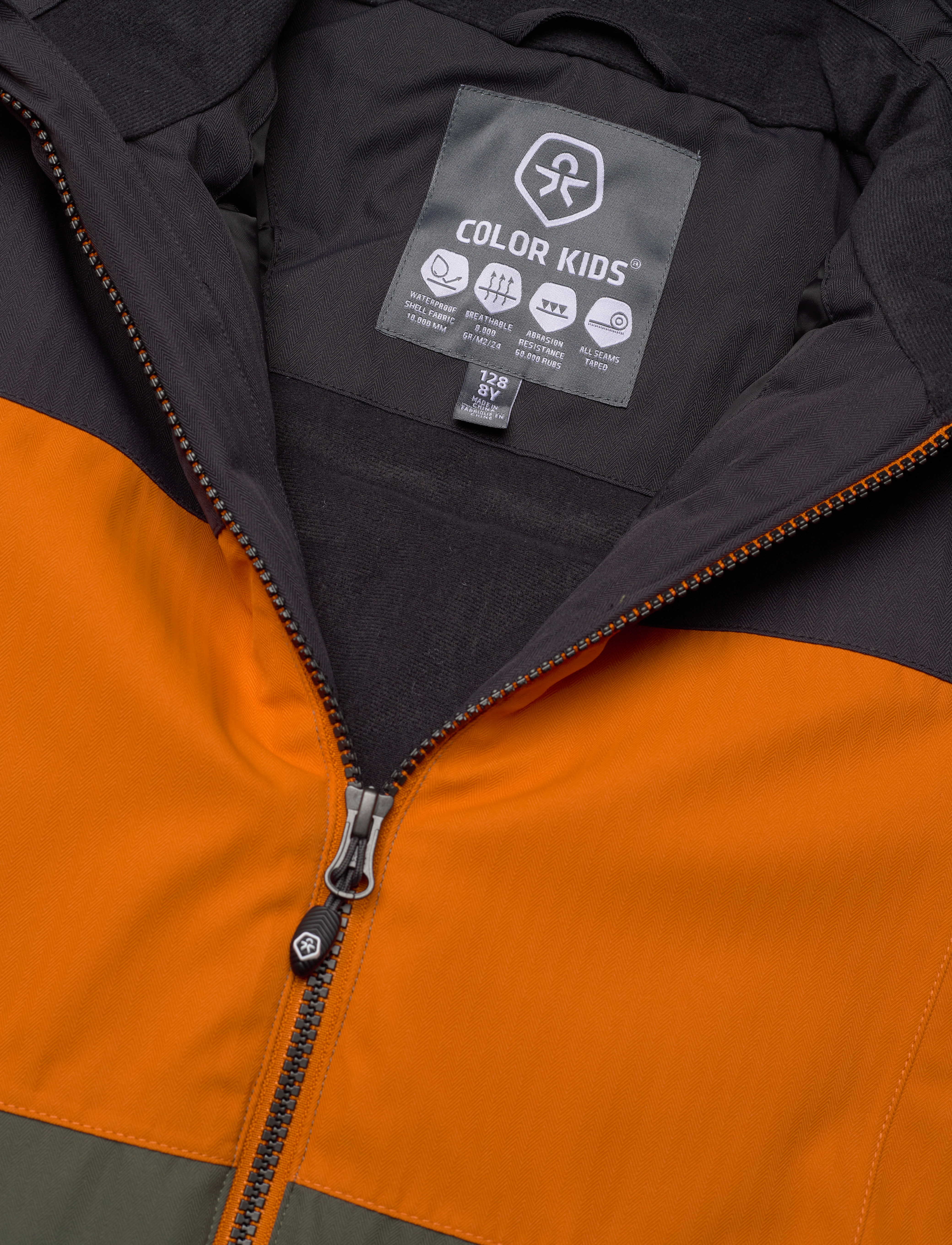 Color Kids - Ski Jacket - Colorblock - marmalade - 2