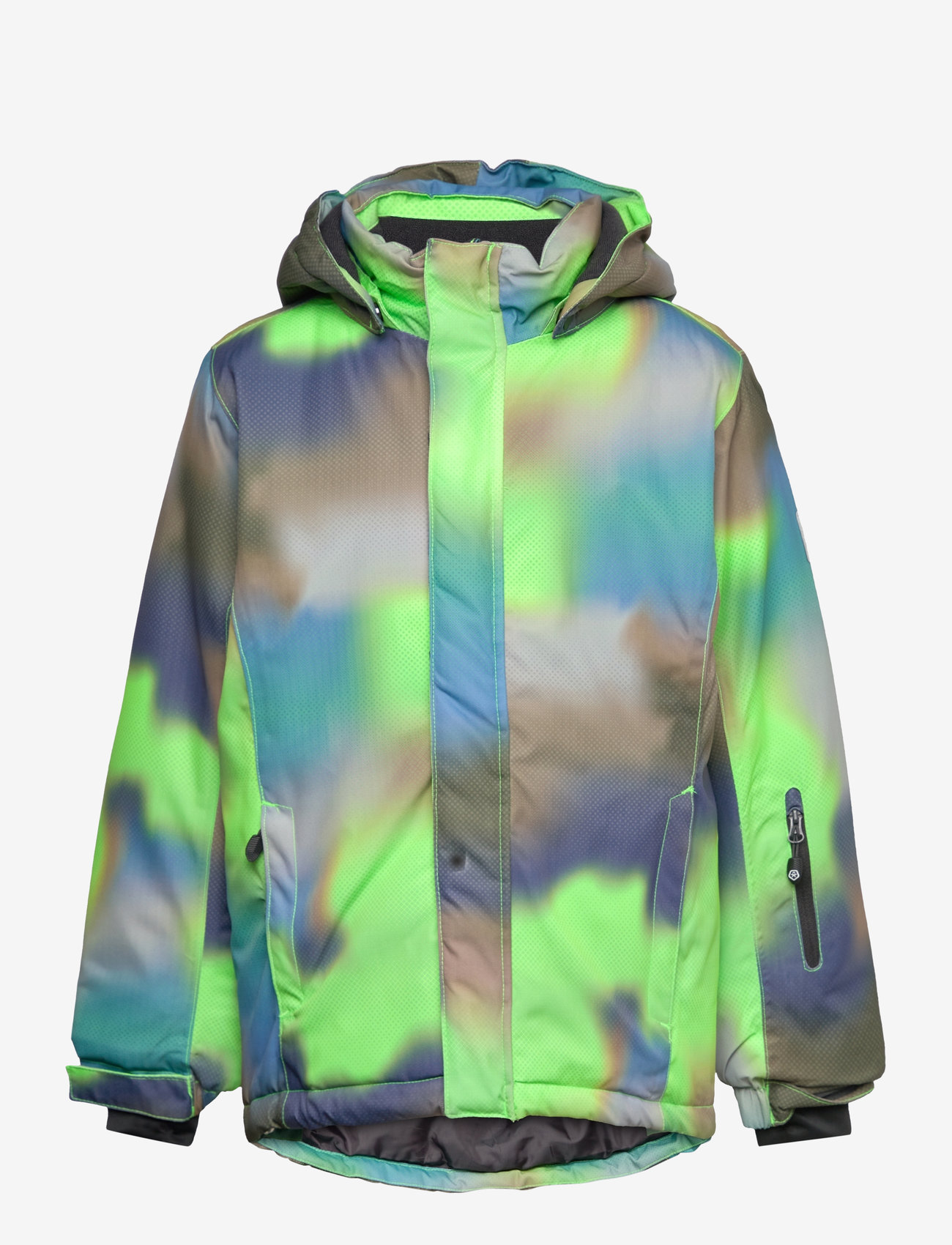 Color Kids - Ski Jacket - AOP - green gecko - 0