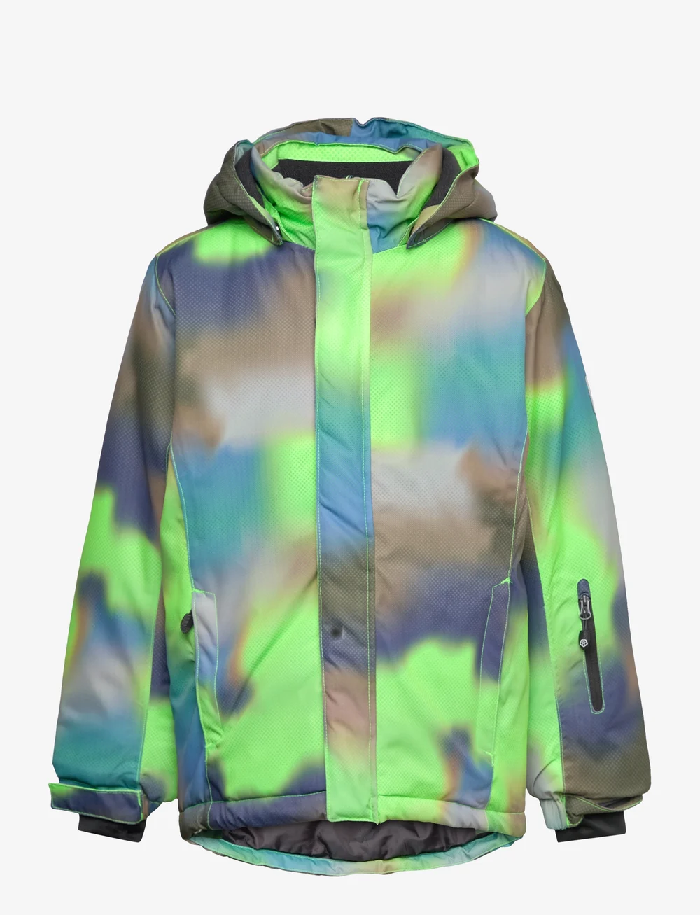 Color Kids - Ski Jacket - AOP - skidjackor - green gecko - 0