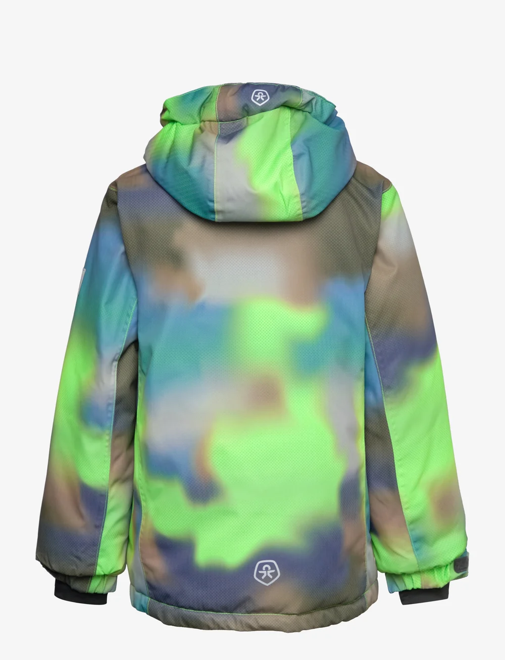 Color Kids - Ski Jacket - AOP - skidjackor - green gecko - 1