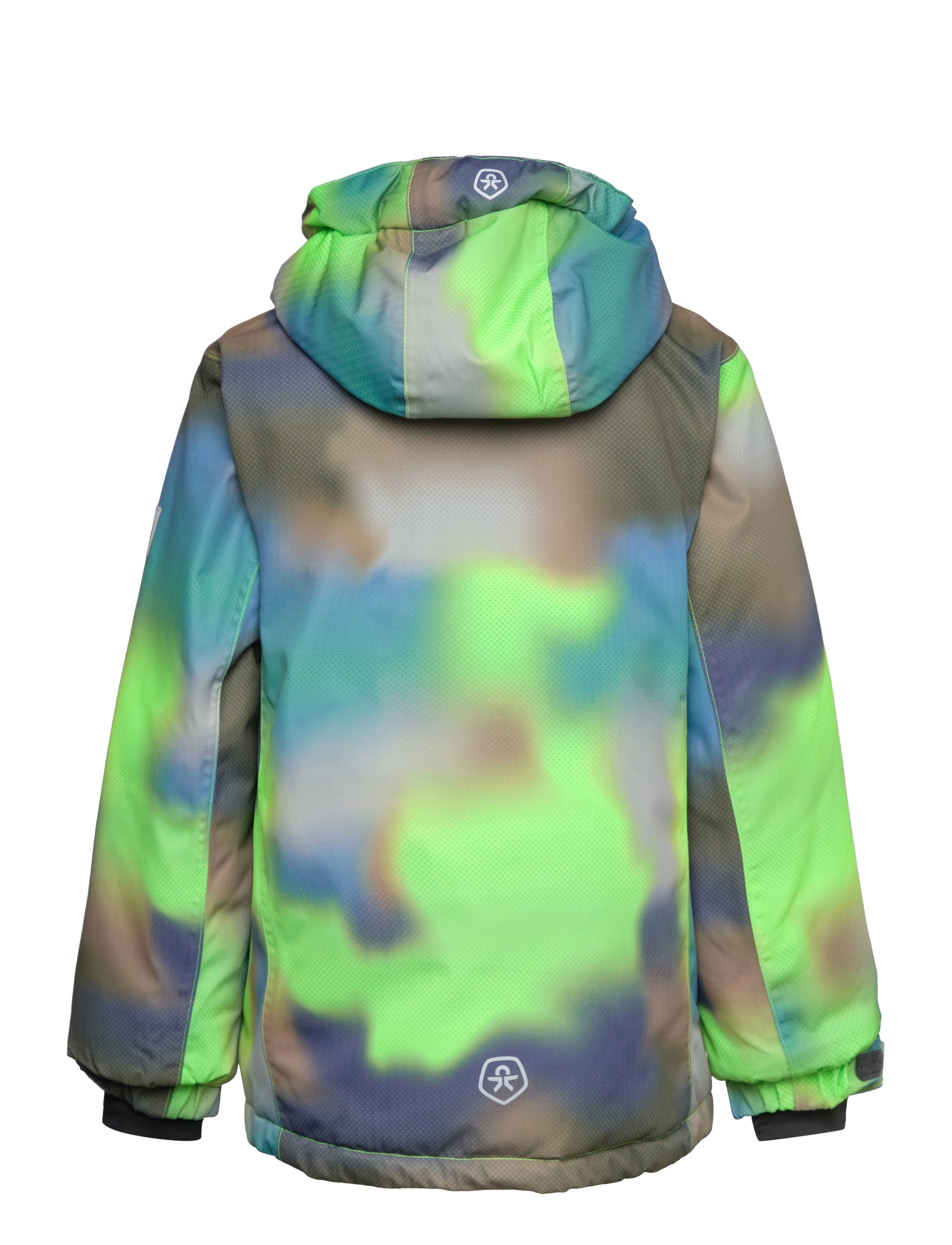 Color Kids - Ski Jacket - AOP - green gecko - 1