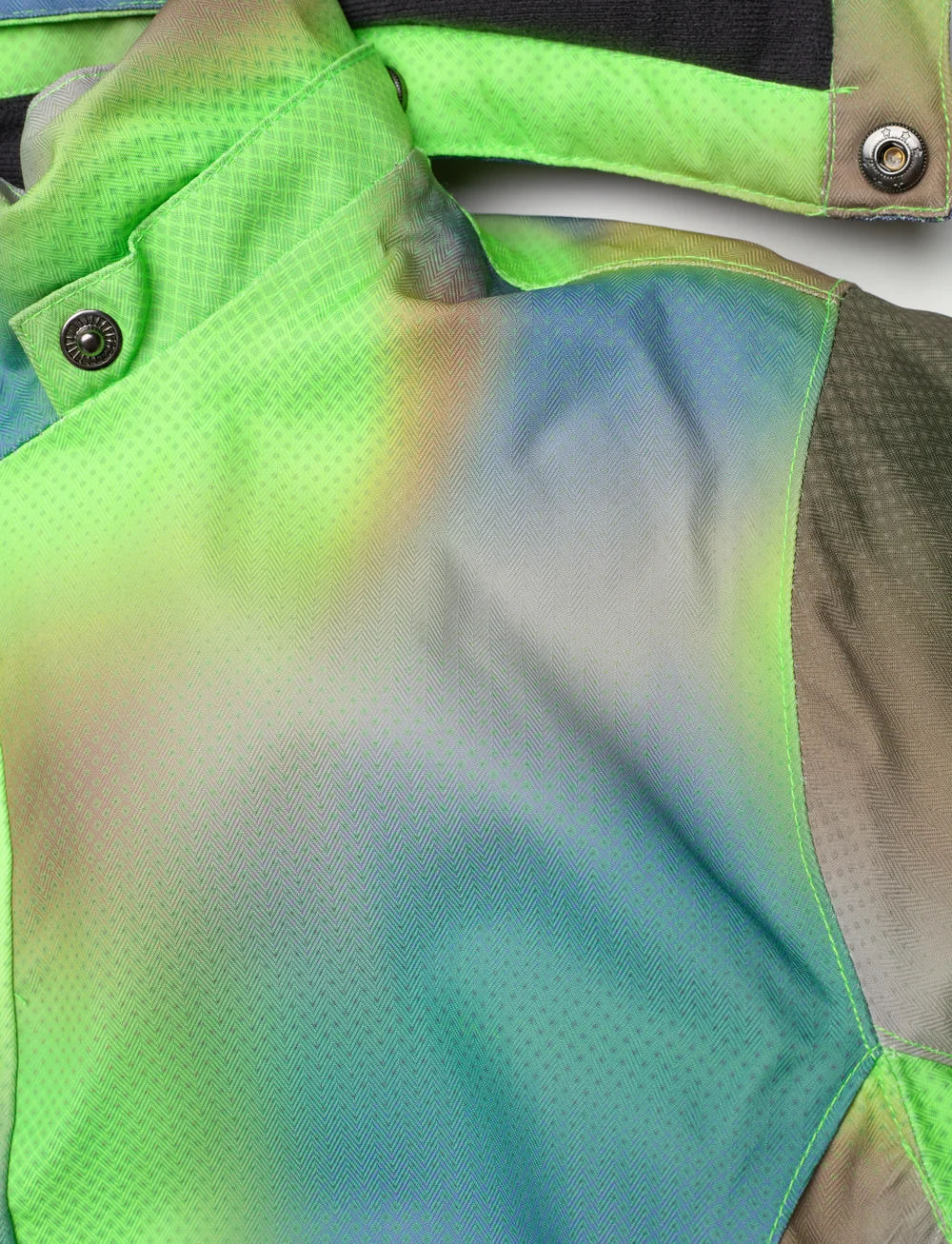 Color Kids - Ski Jacket - AOP - skidjackor - green gecko - 3