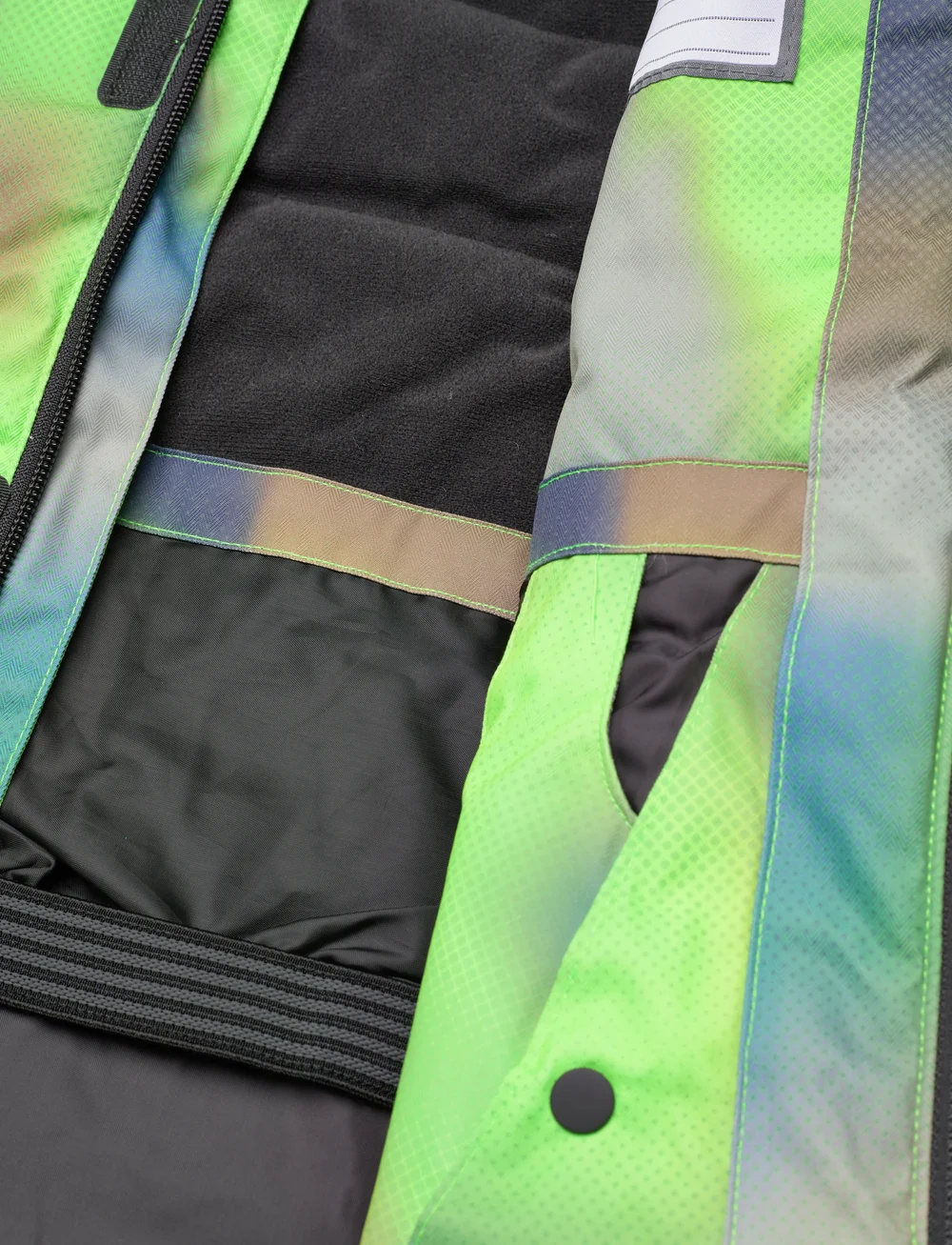 Color Kids - Ski Jacket - AOP - skidjackor - green gecko - 5