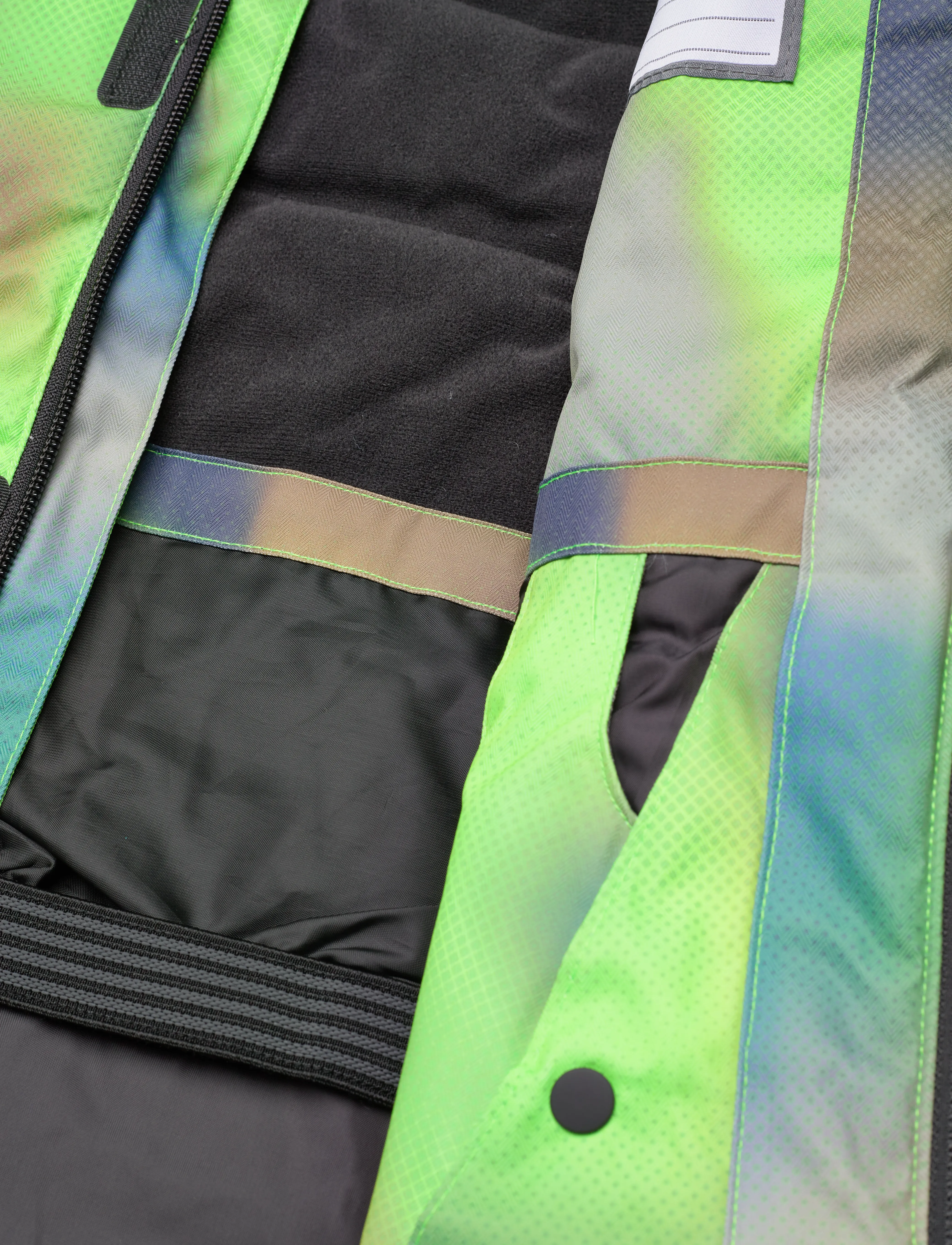 Color Kids - Ski Jacket - AOP - green gecko - 5