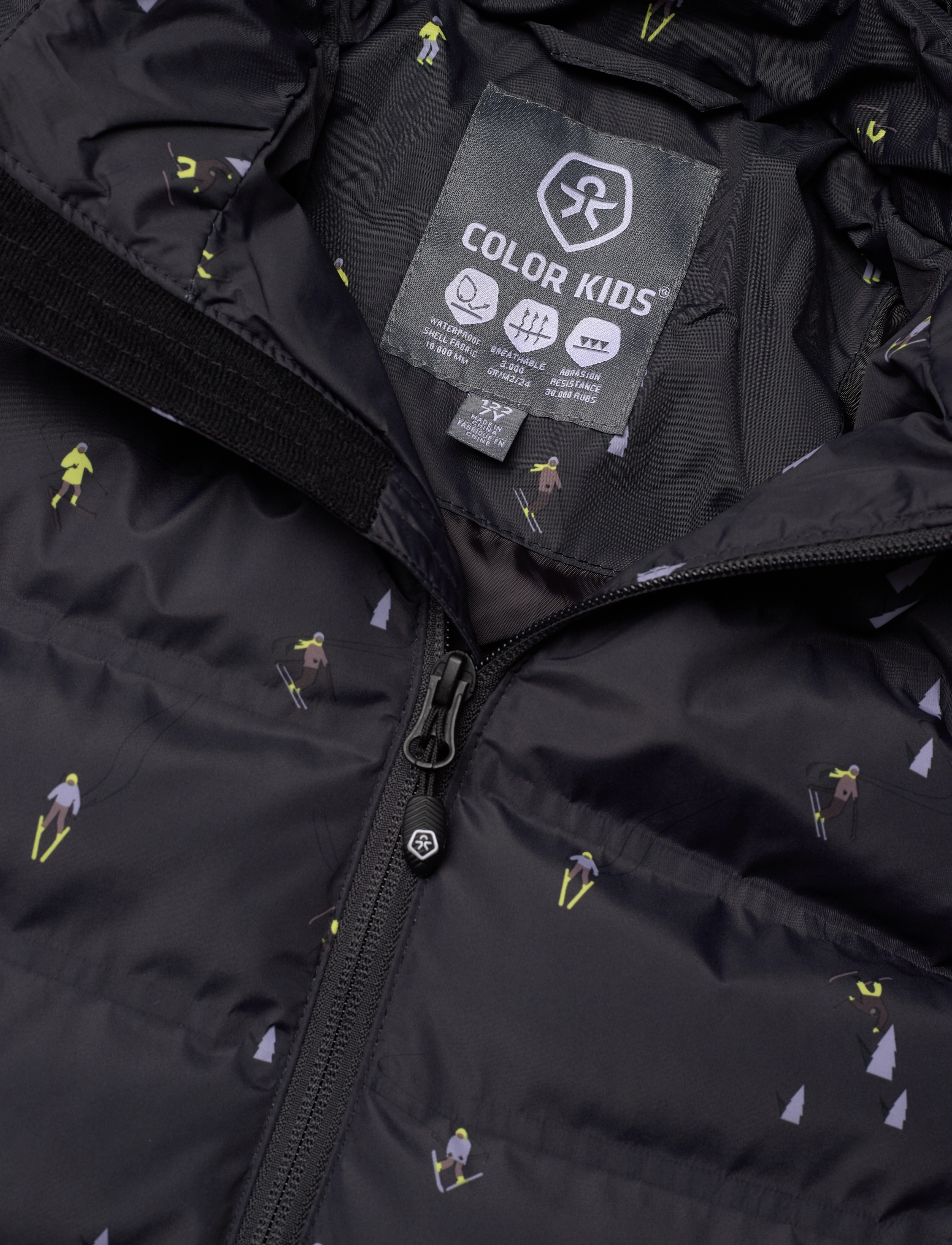 Color Kids - Ski Jacket  - Quilt -AOP - phantom - 2