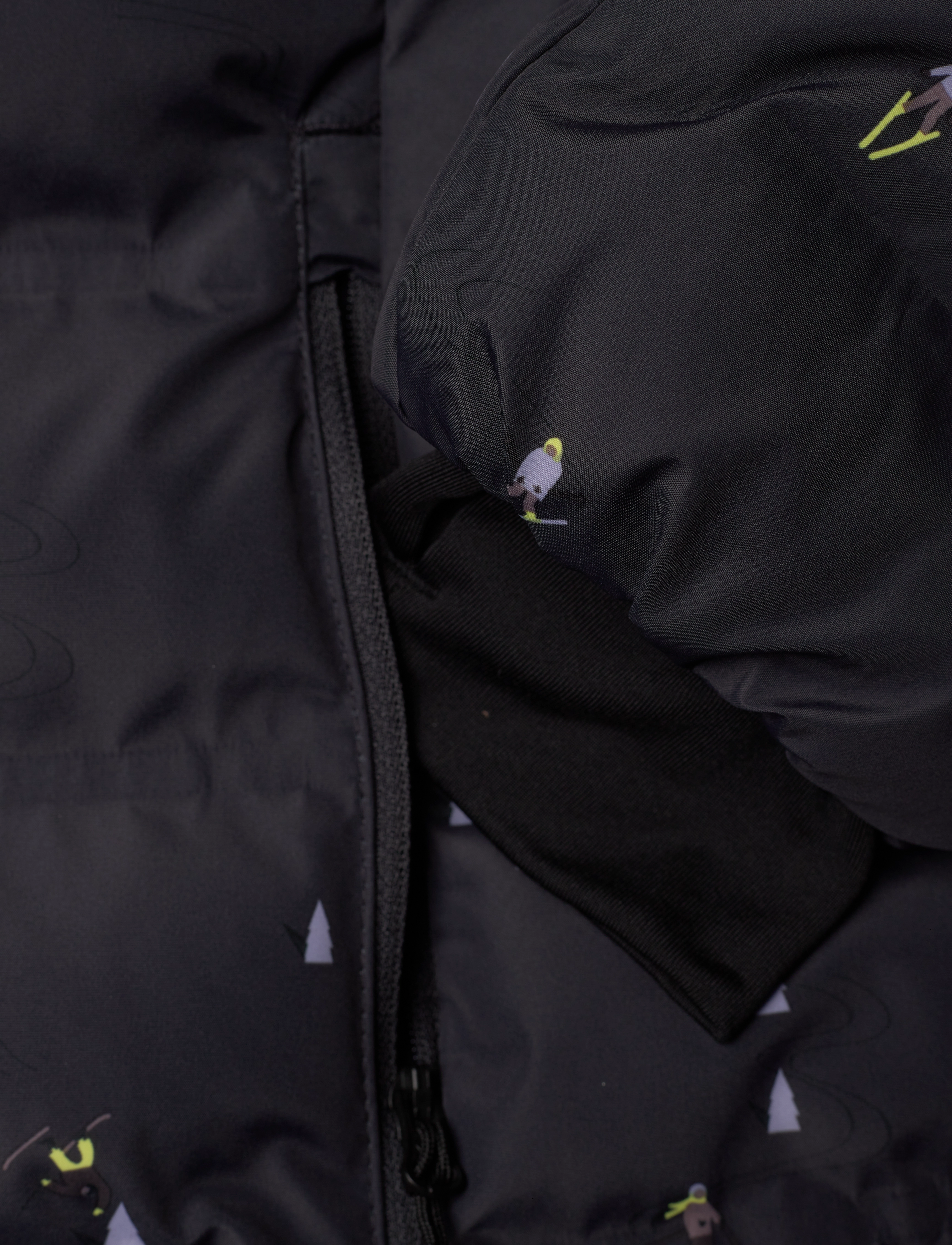 Color Kids - Ski Jacket  - Quilt -AOP - phantom - 4