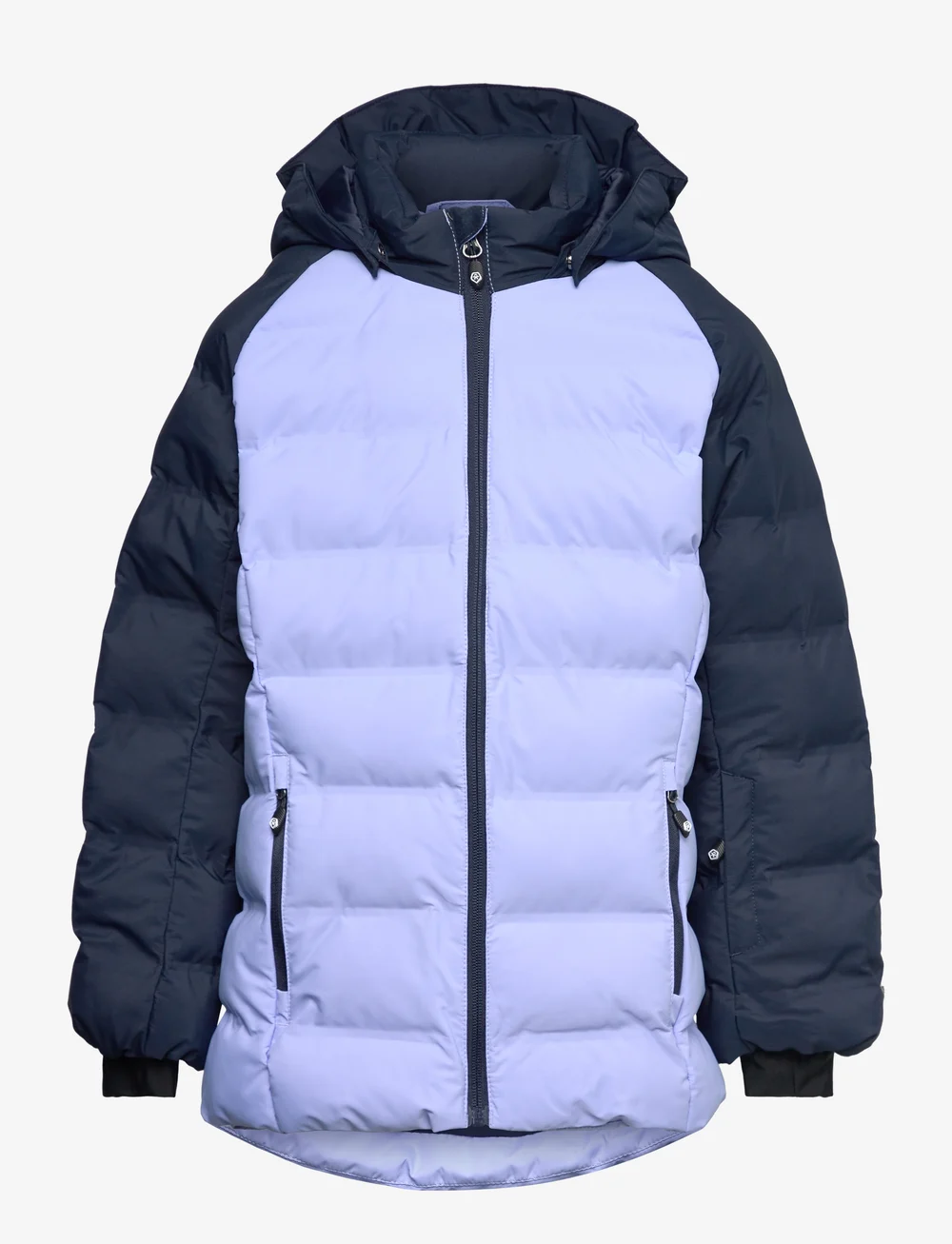 Color Kids - Ski Jacket - Quilt- Contrast - ski jackets - hydrangea - 0